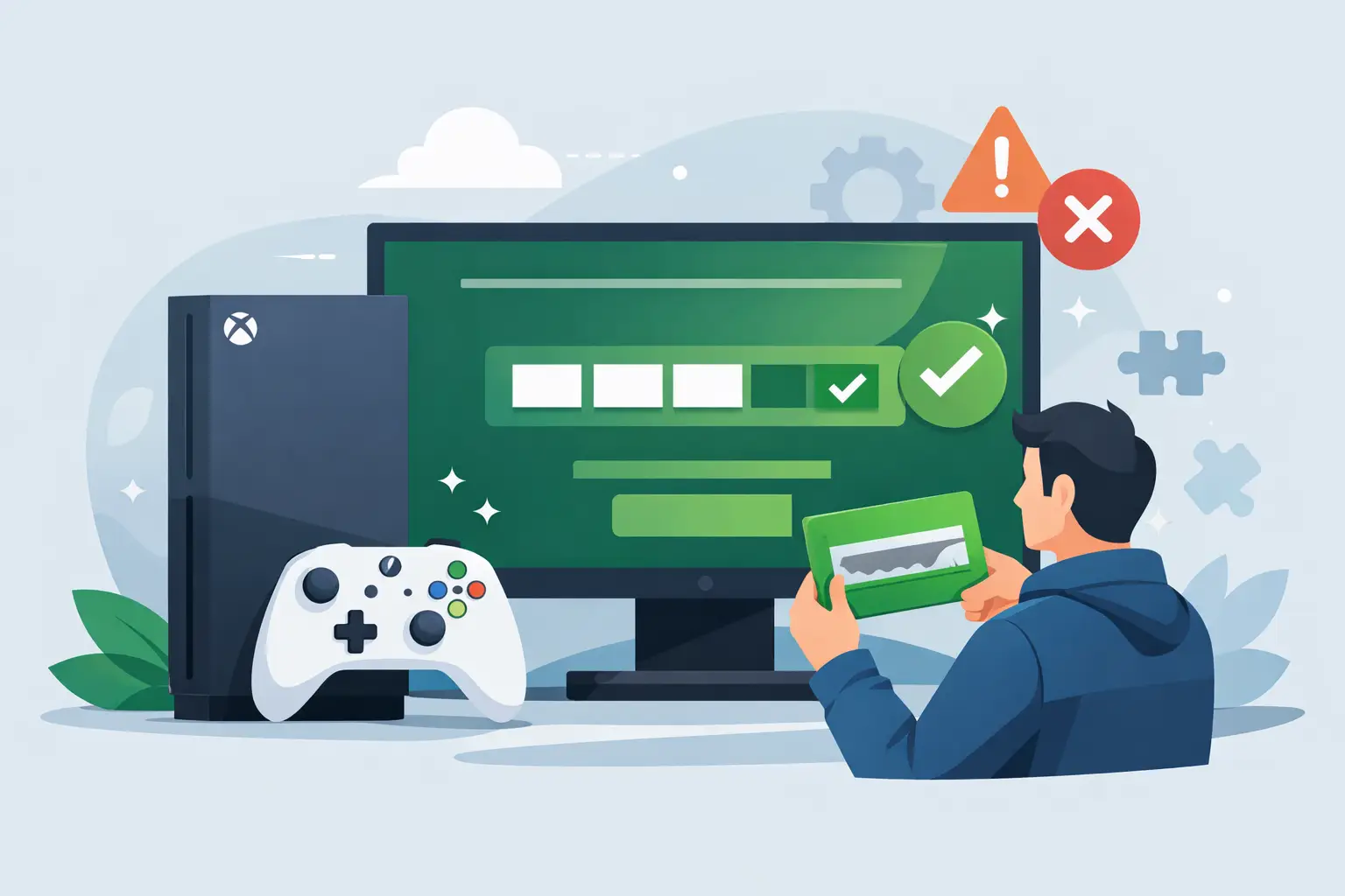 Cómo activar código Xbox sin errores