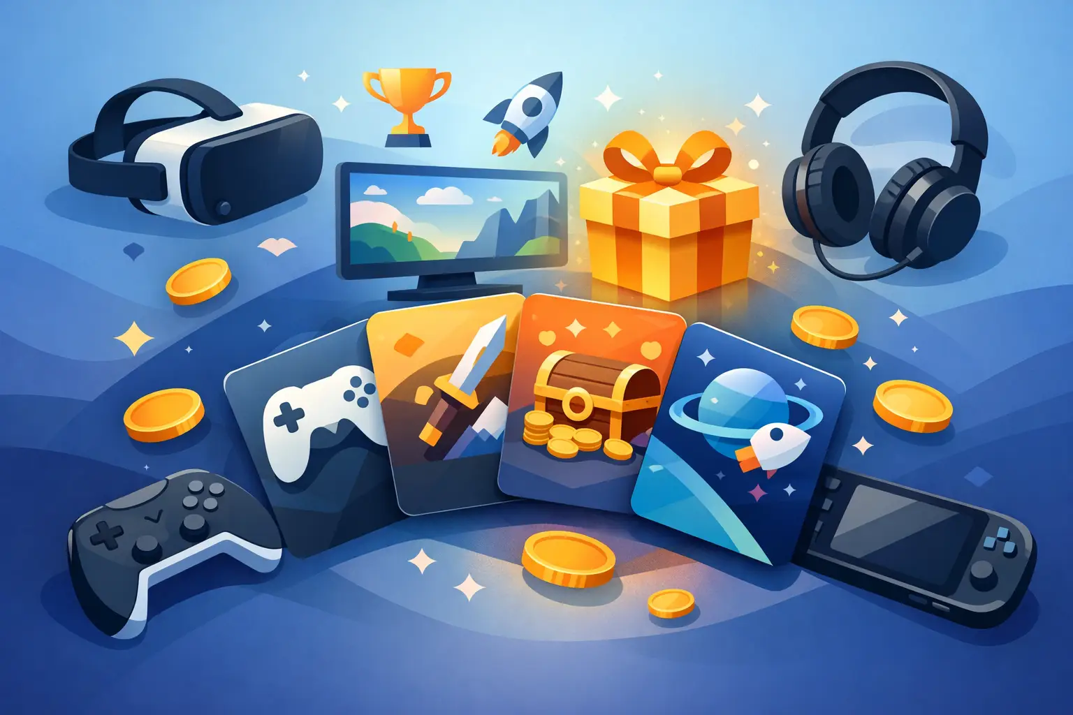 10 mejores gift cards para gamers
