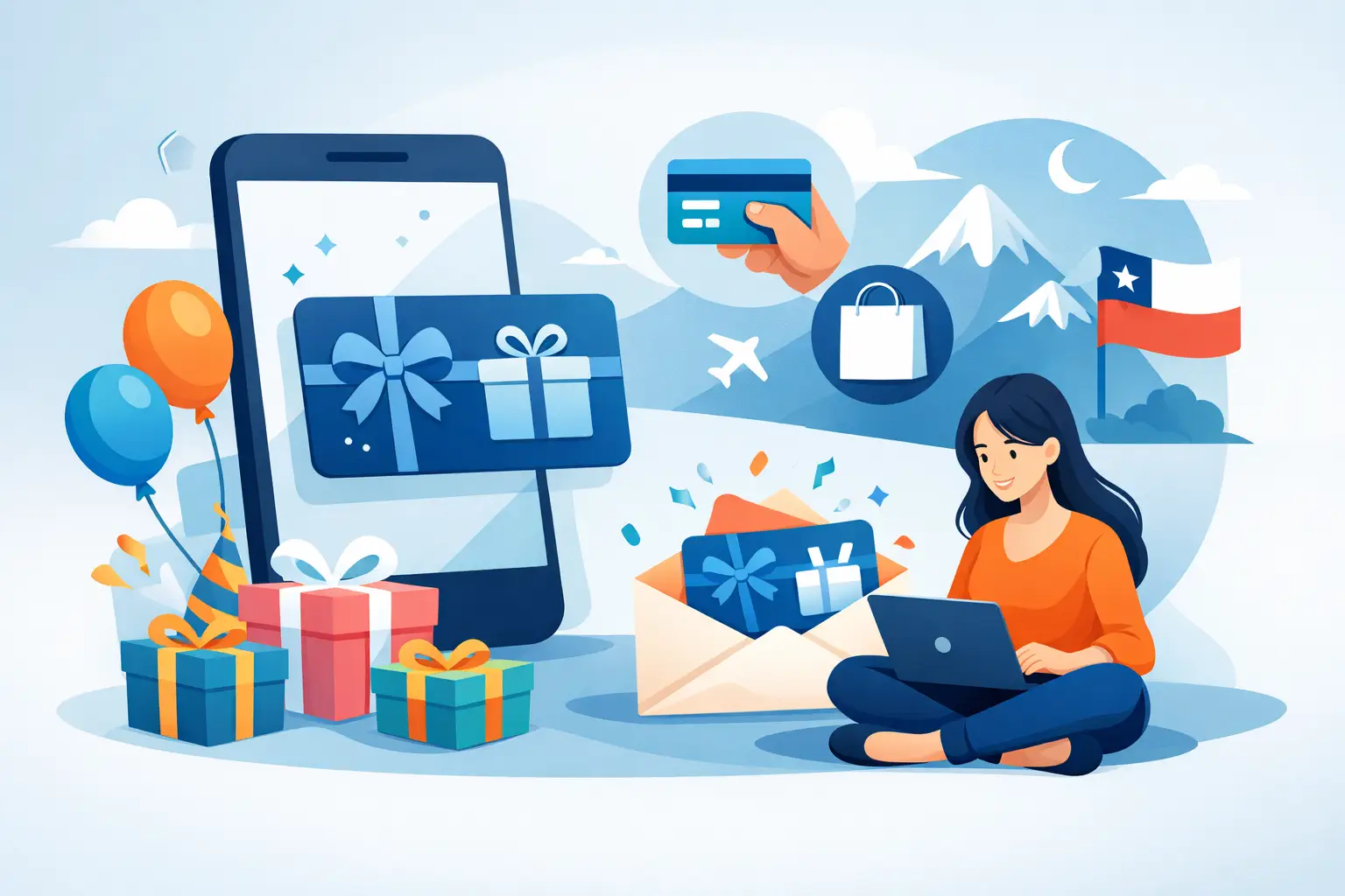 Gift card para cumpleaños online en Chile