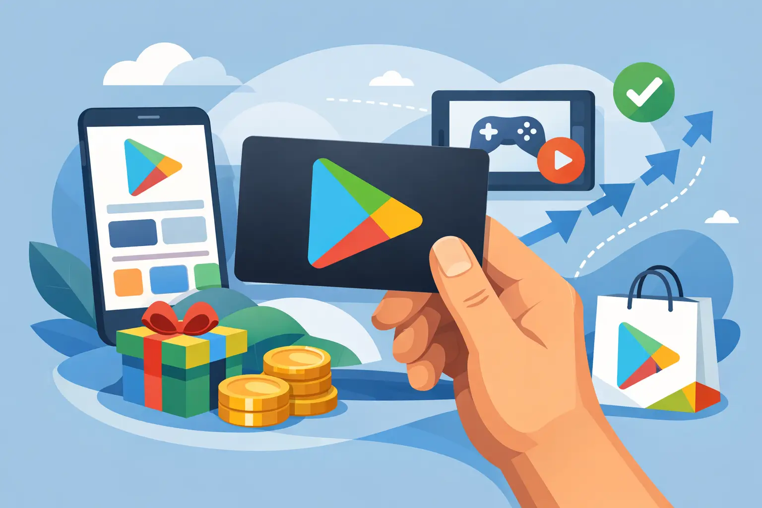 Cómo usar tarjeta Google Play paso a paso