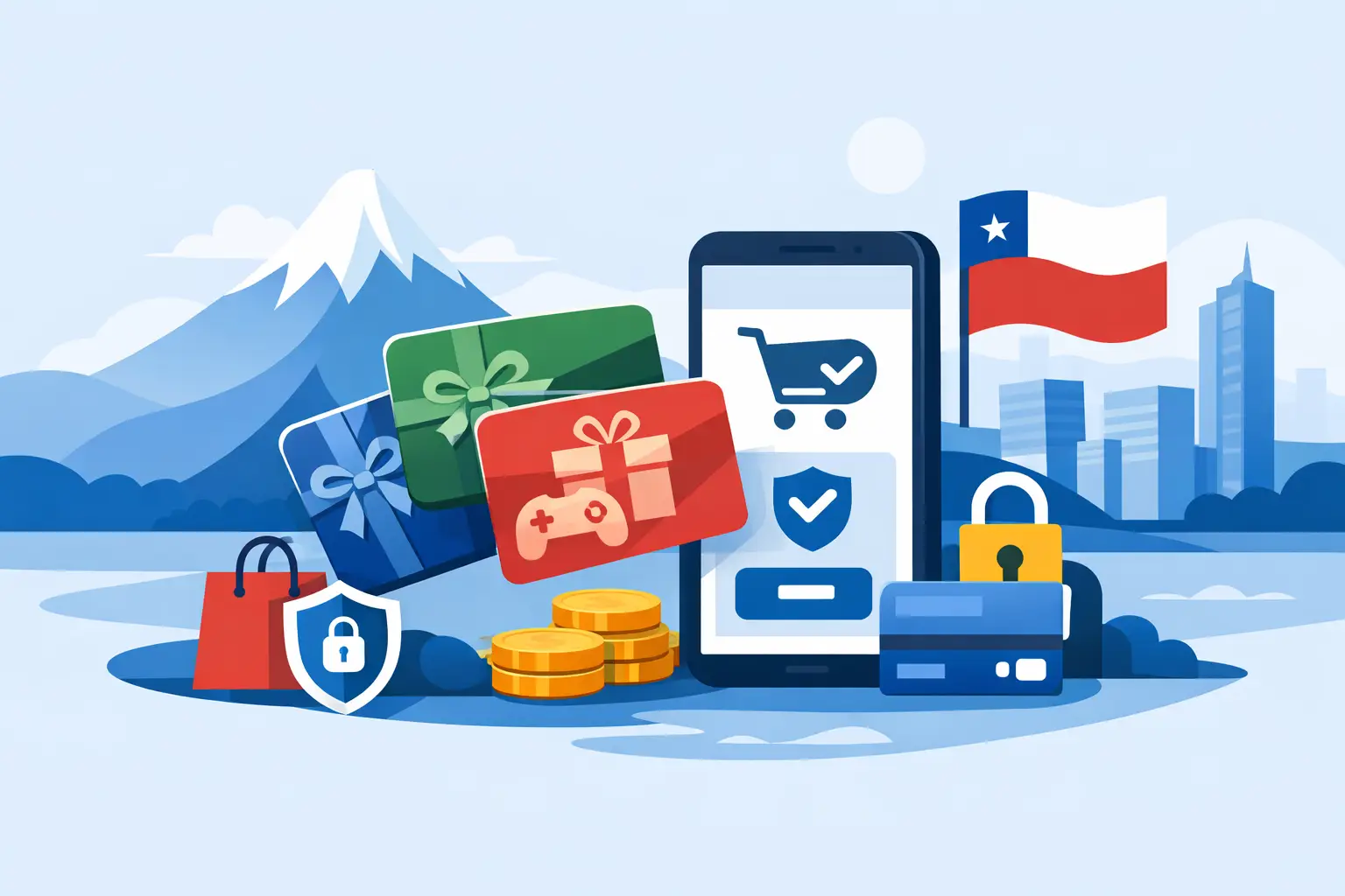 Gift cards Chile: compra rápido y seguro