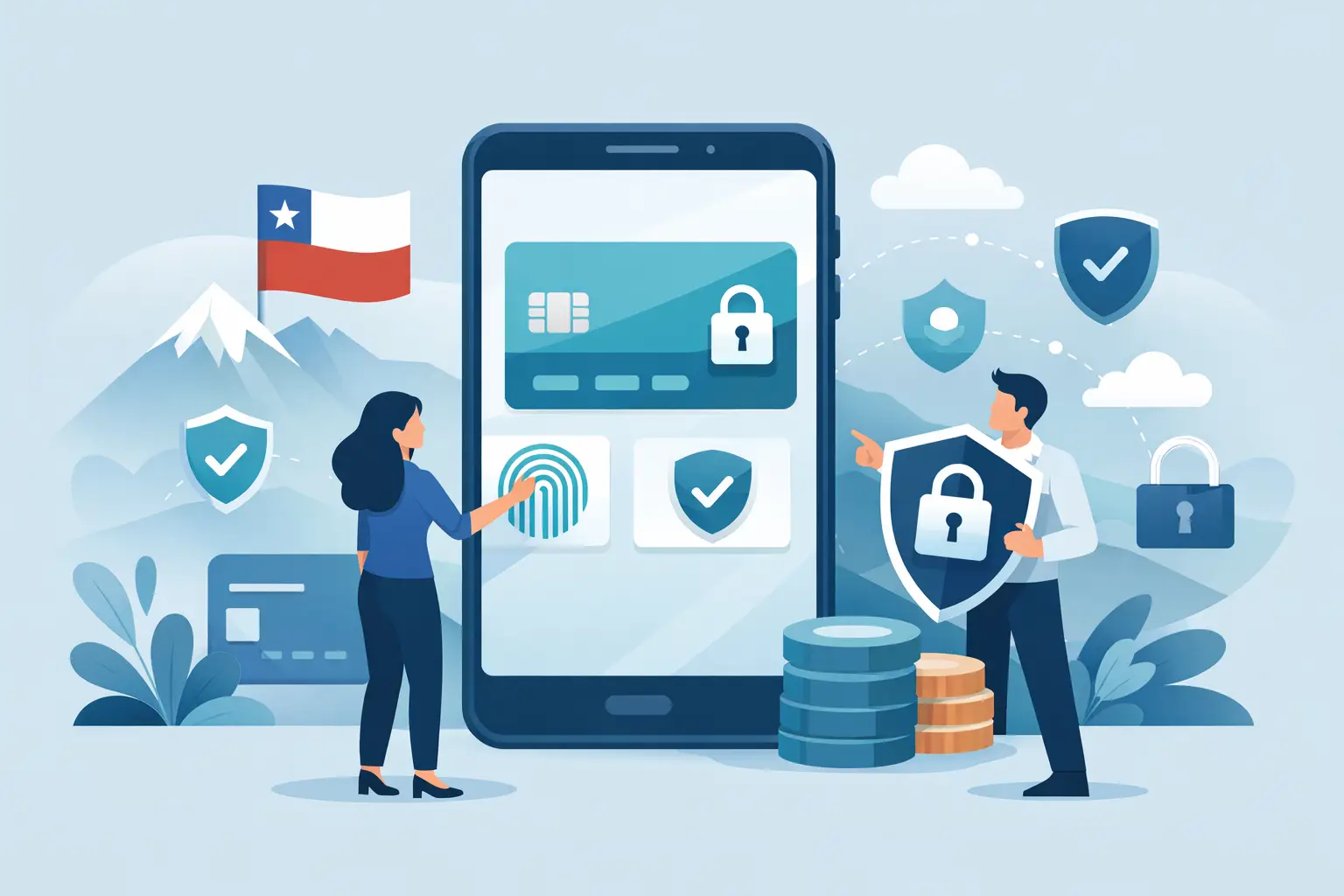Cómo elegir tarjeta digital segura en Chile