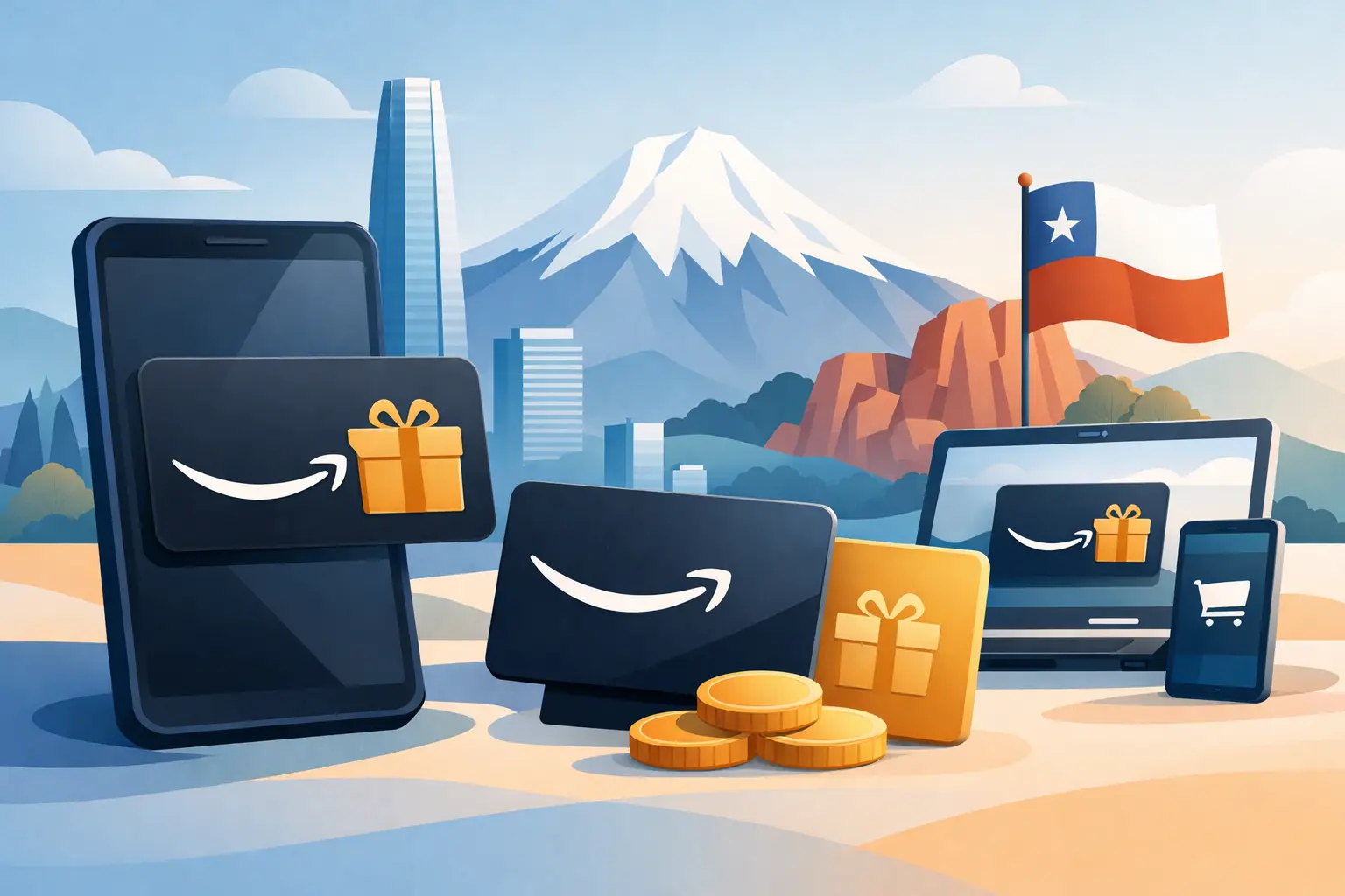 Tarjeta Amazon digital Chile sin complicaciones