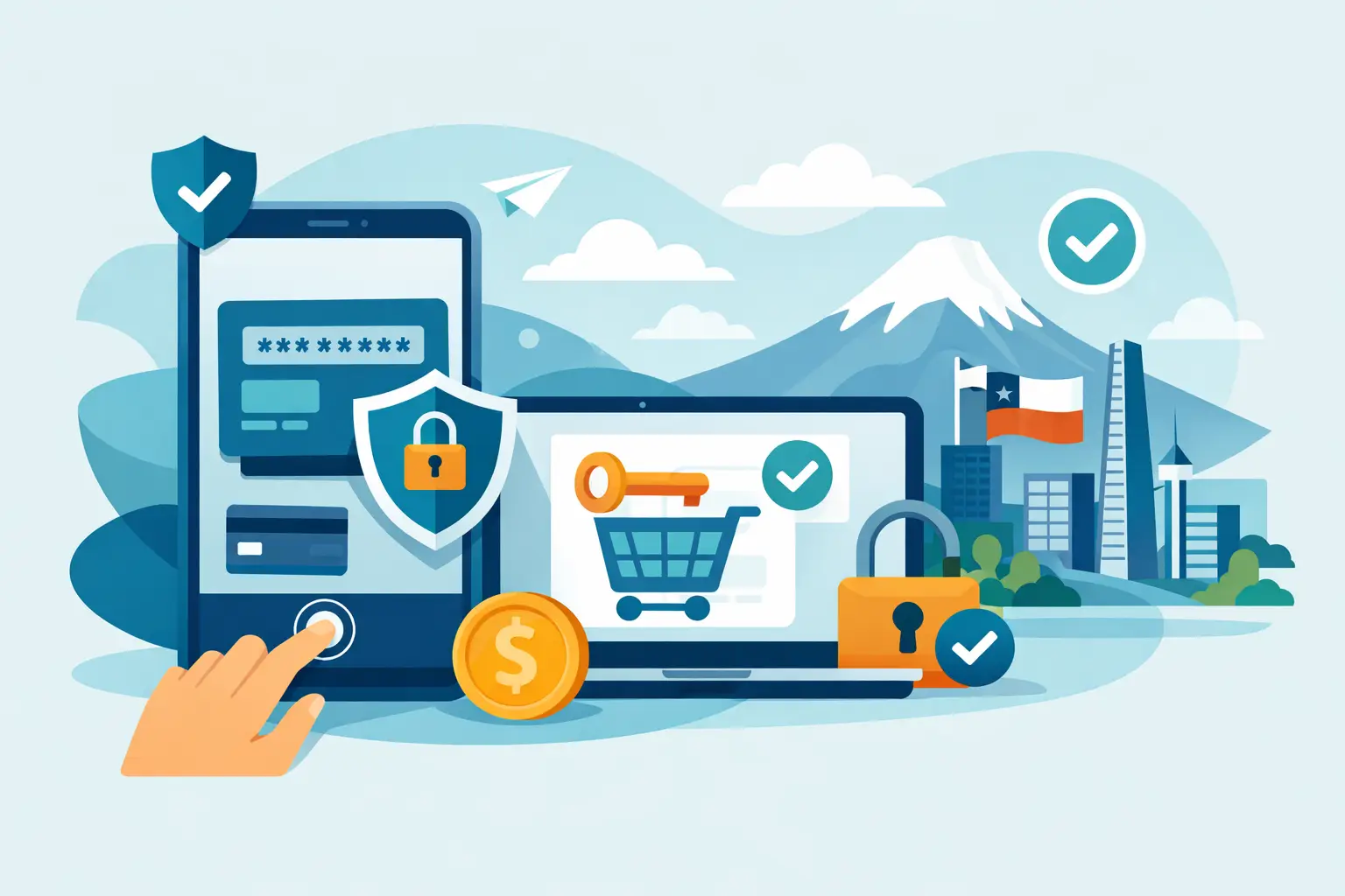 Cómo comprar pin electrónico seguro en Chile