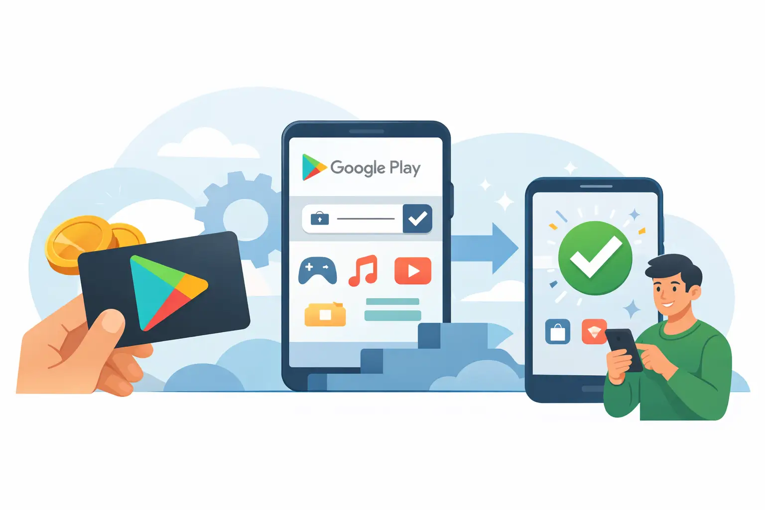 Cómo canjear una tarjeta Google Play paso a paso