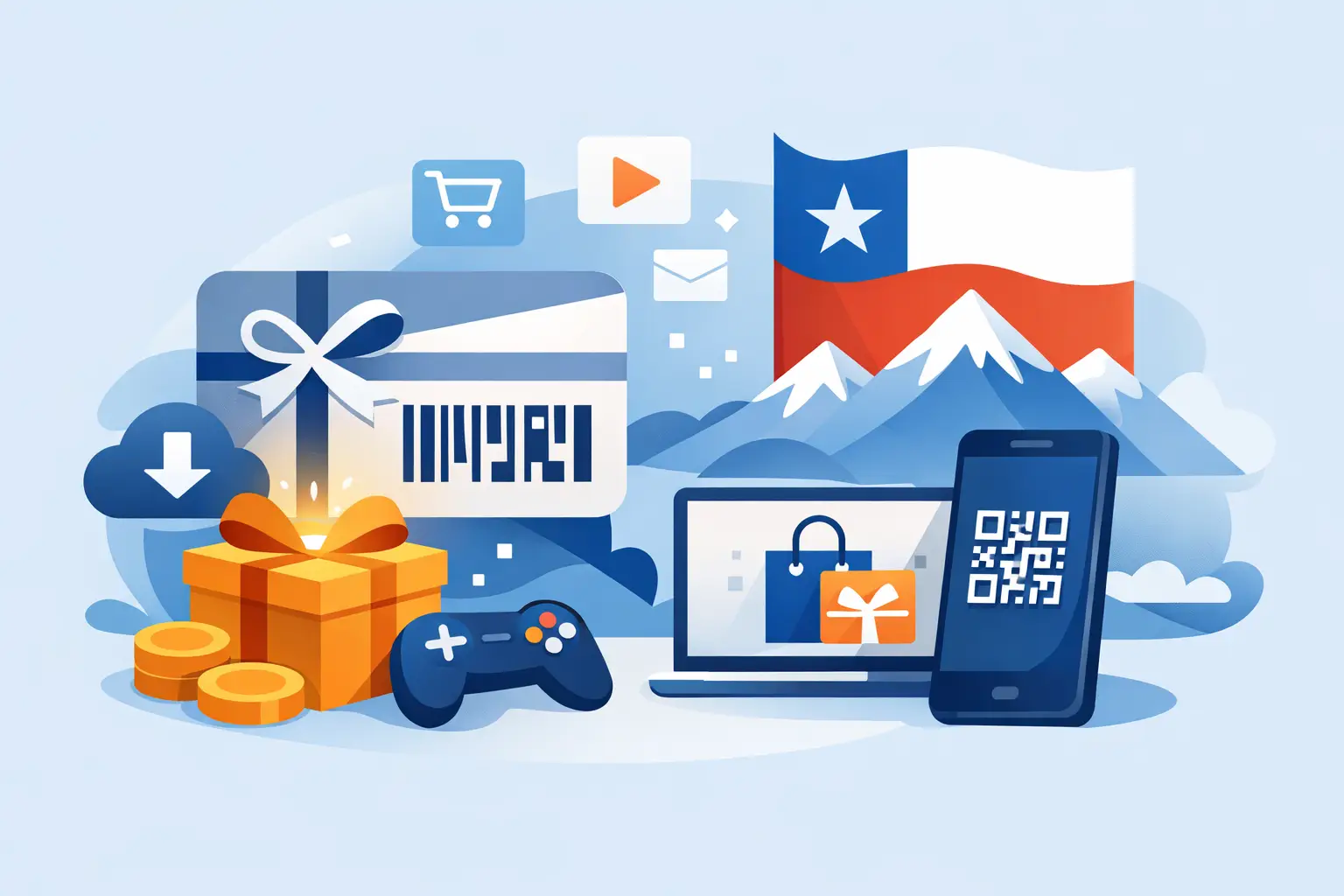 Código digital para regalar en Chile