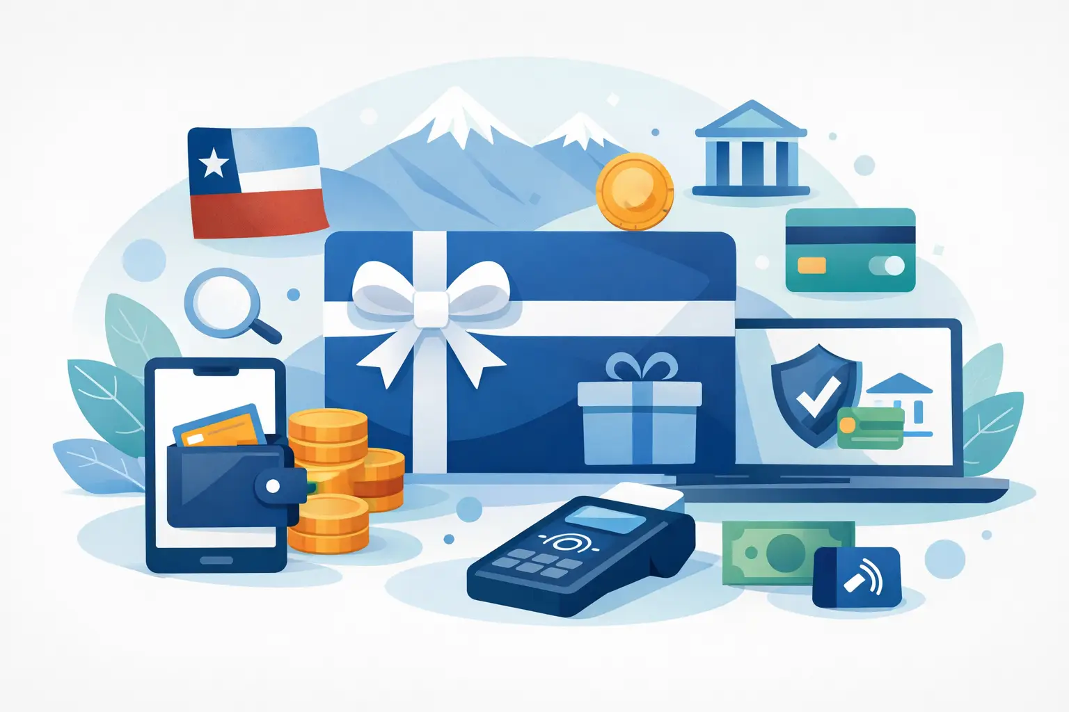 Métodos de pago para gift cards en Chile
