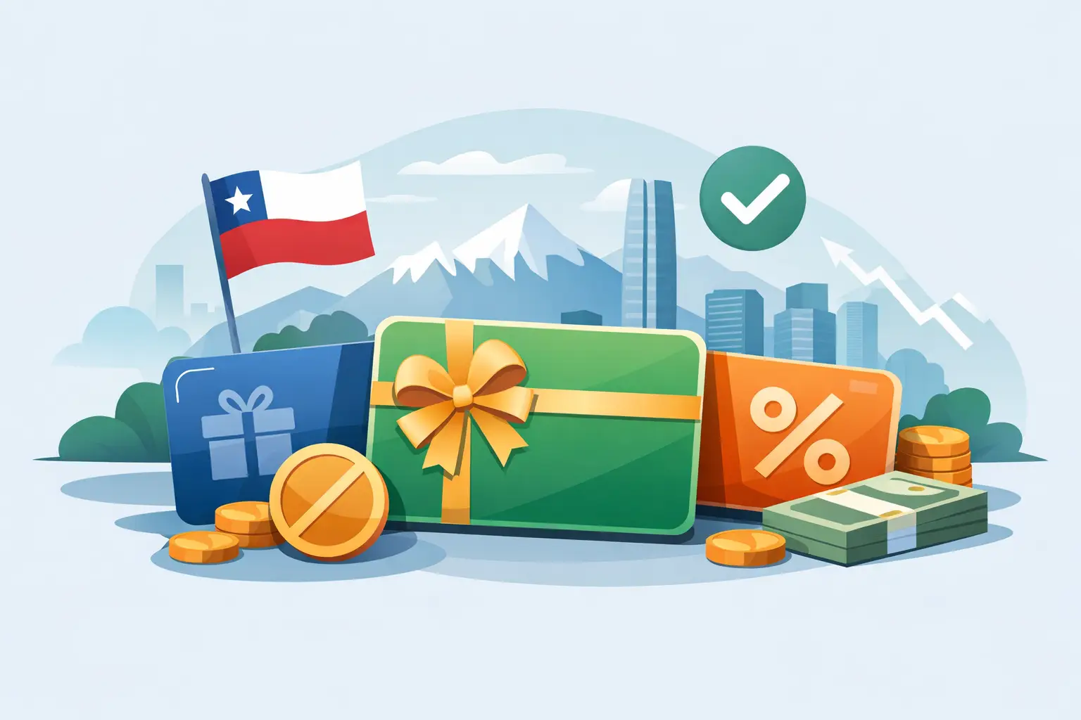 Gift card sin comisiones en Chile
