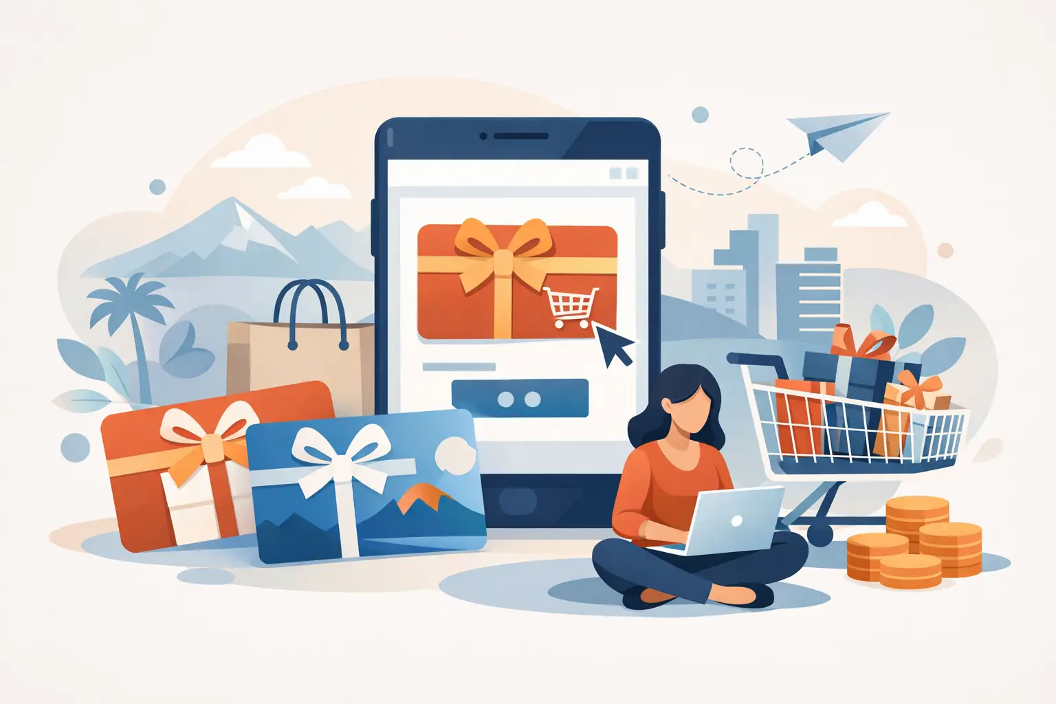Comprar tarjetas regalo online Chile fácil