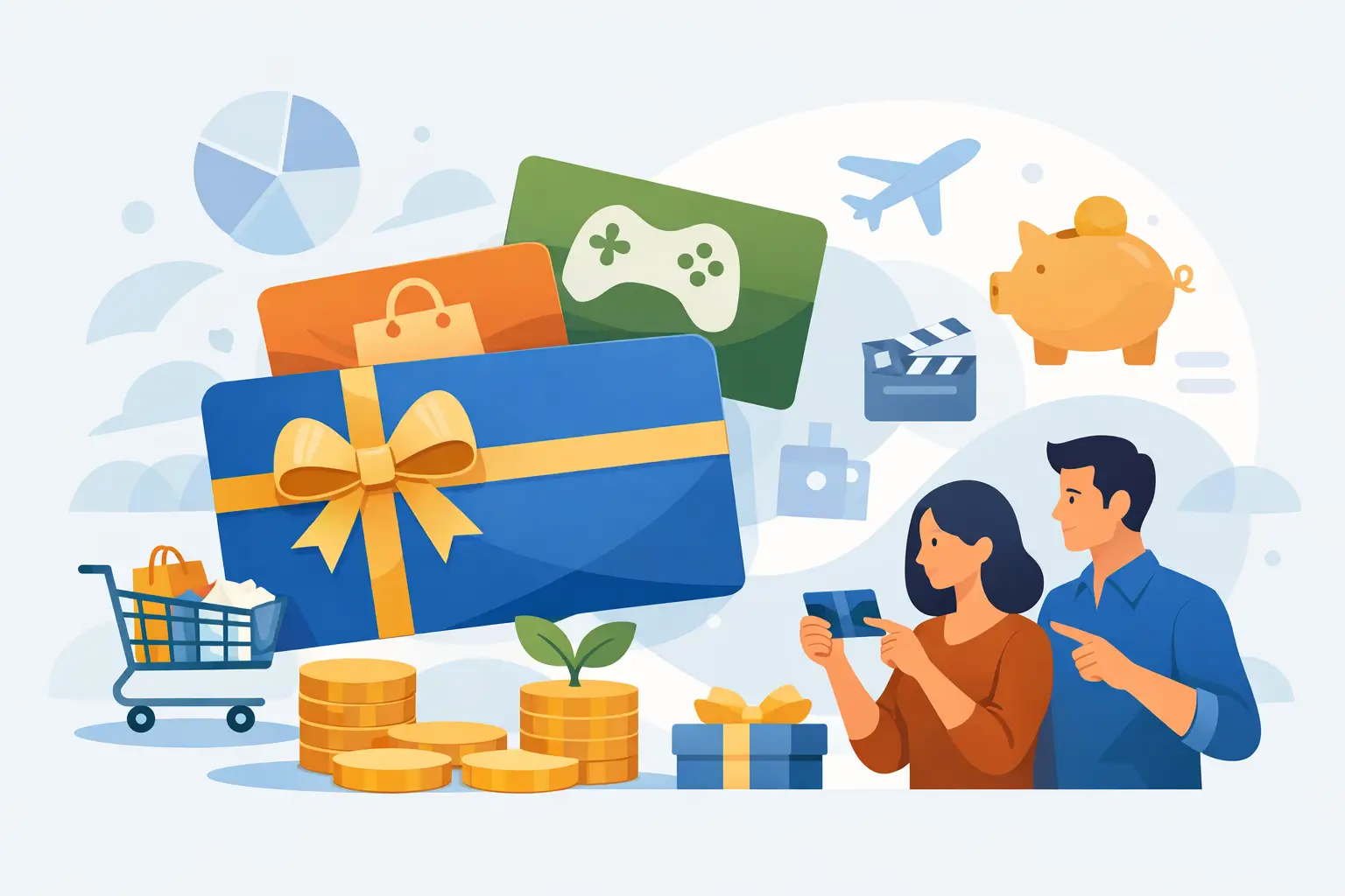 Qué gift card comprar según uso y presupuesto