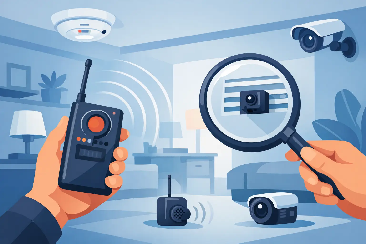 How to Sweep for Bugs and Hidden Cameras