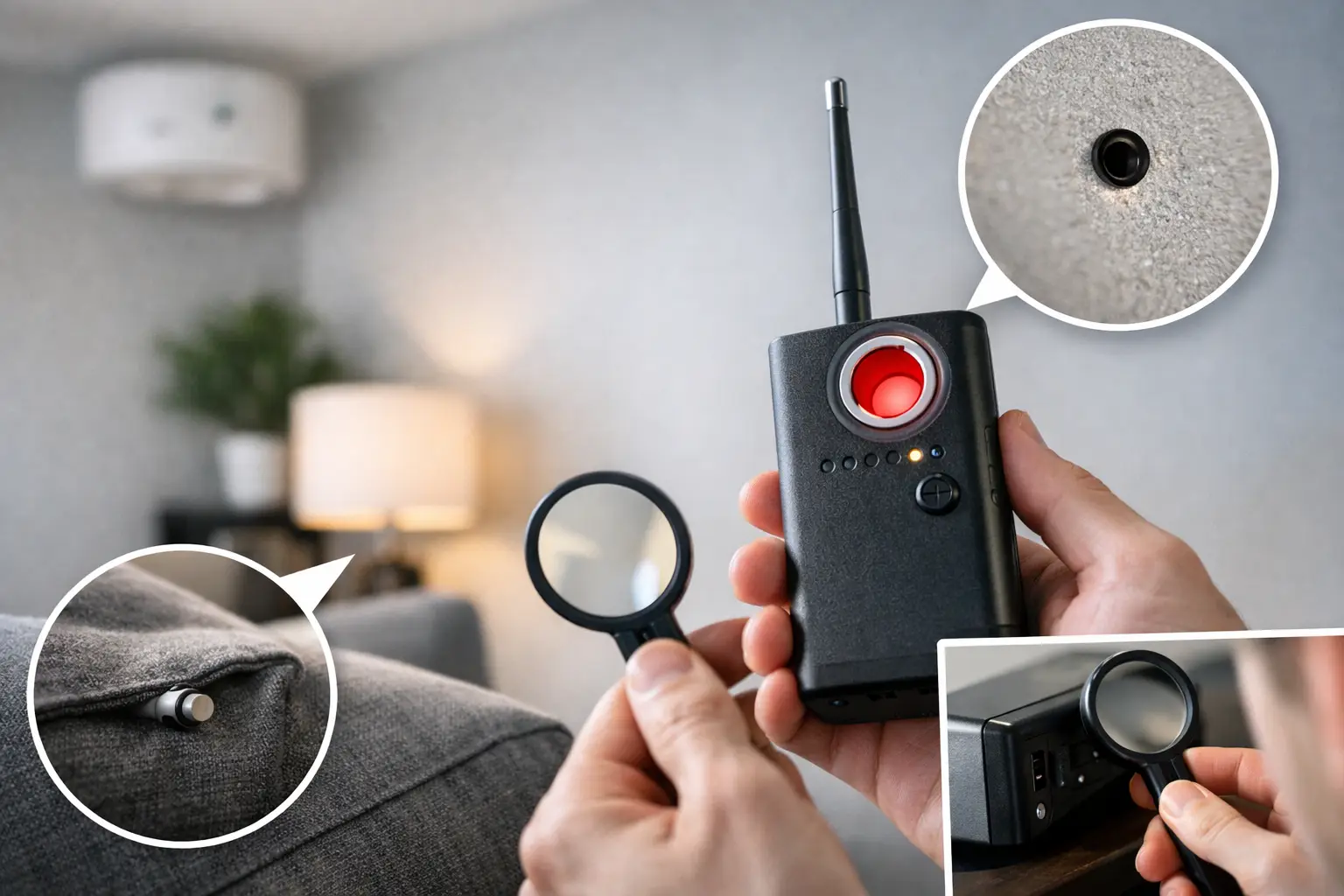 How to Identify Hidden Microphones in a Room