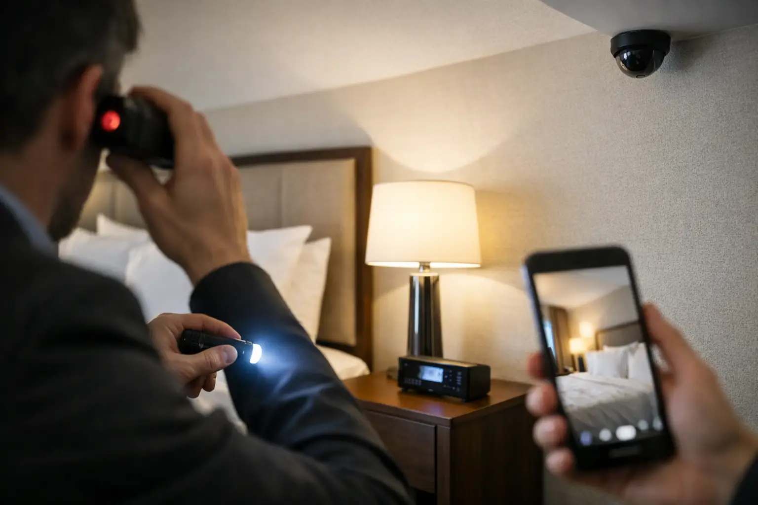 How to Check a Hotel Room for Cameras