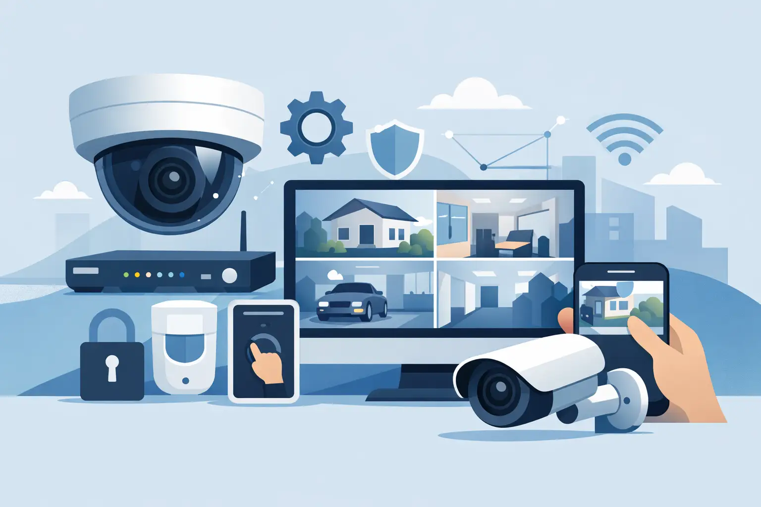 Τι χρειάζεται μια εγκατάσταση CCTV