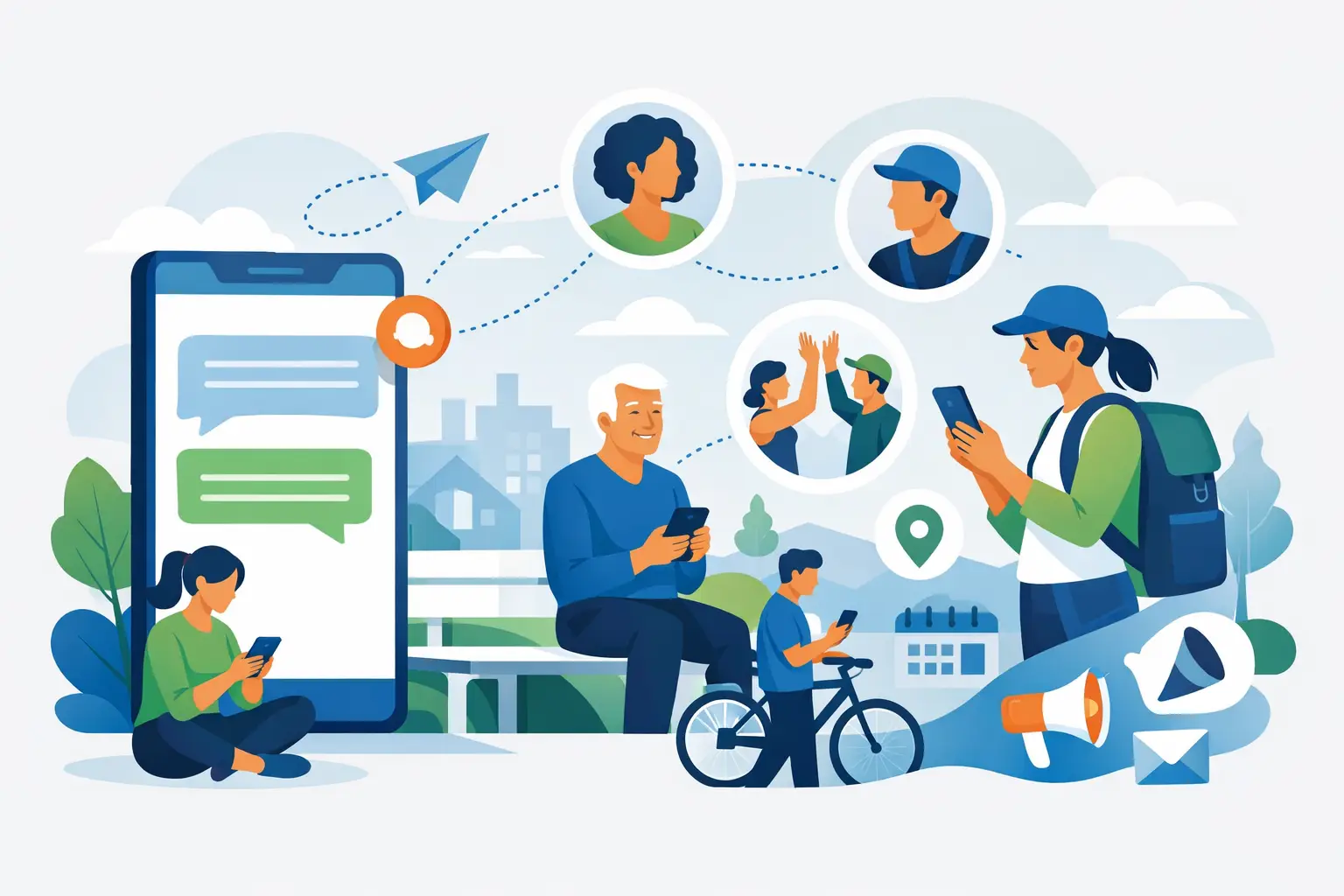 How SMS Platforms Keep Community Groups Moving