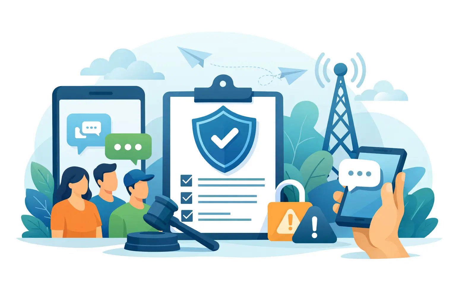 SMS Regulations for Community Group Messages