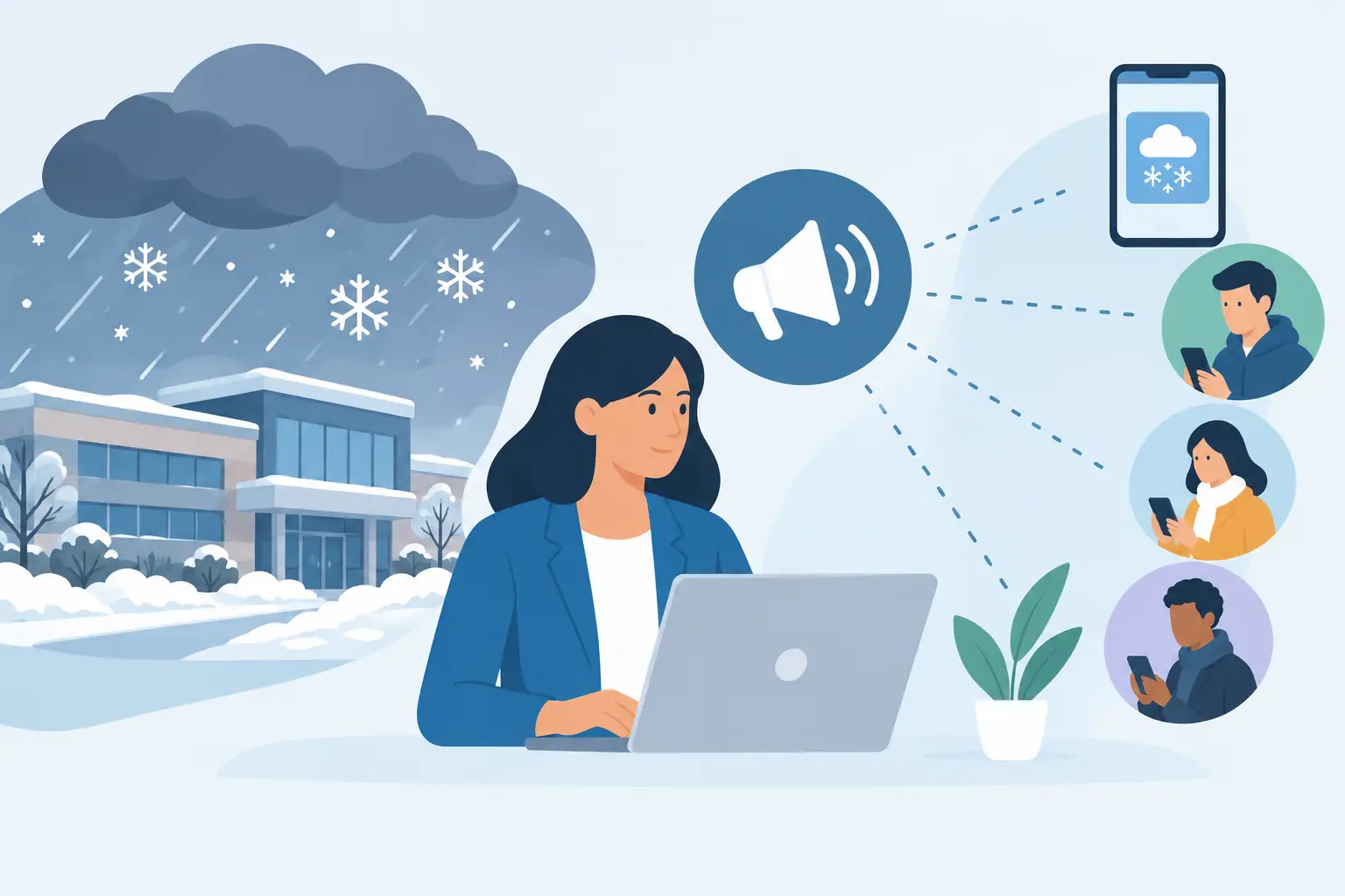 Communication Plan for Weather Closures