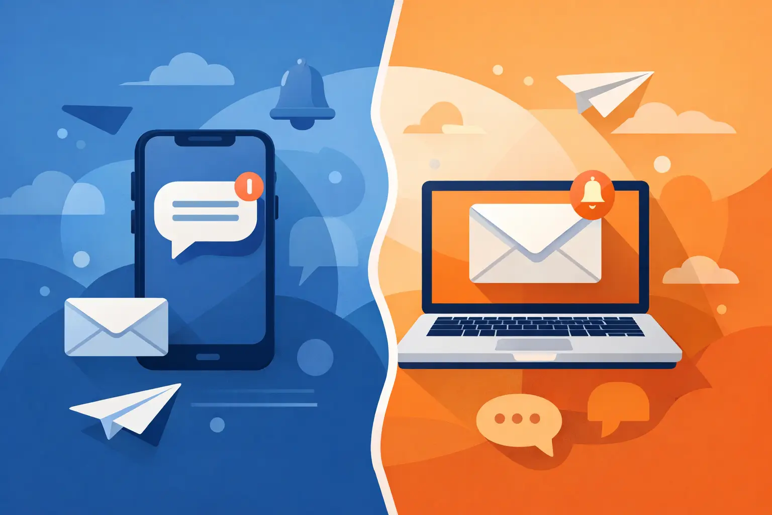 SMS Versus Email Notifications That Work
