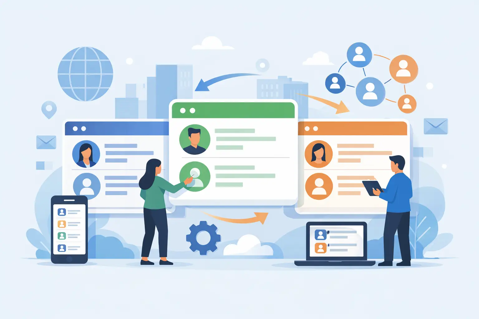 How to Manage Multiple Organization Contact Lists