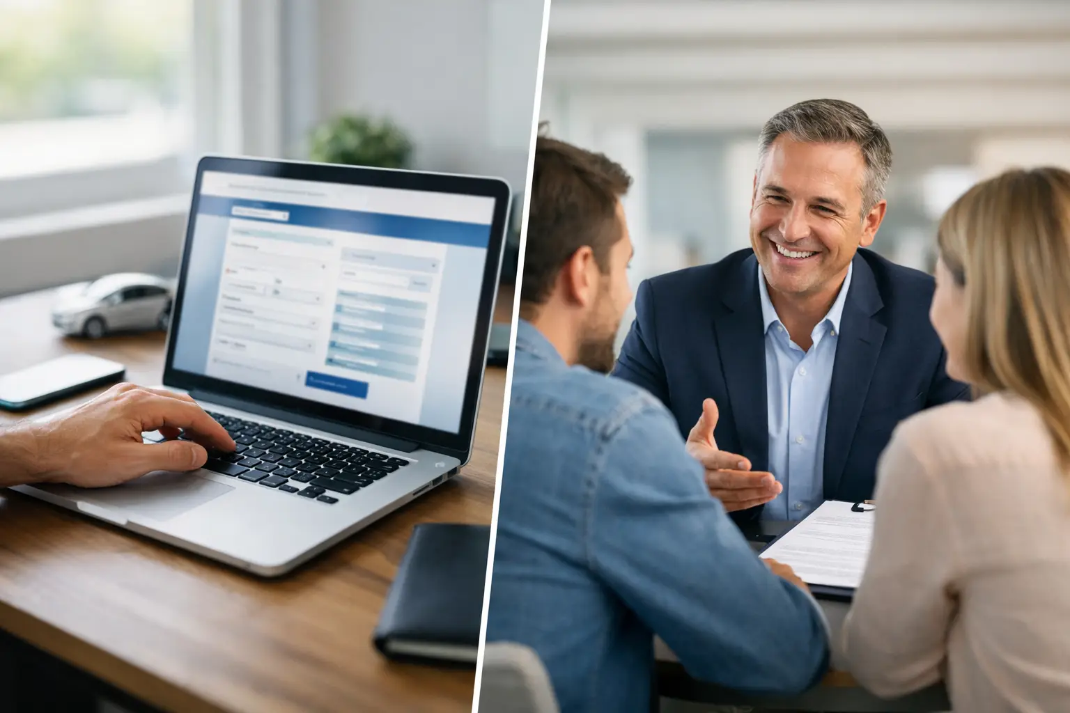 Online Quotes Versus Local Agents