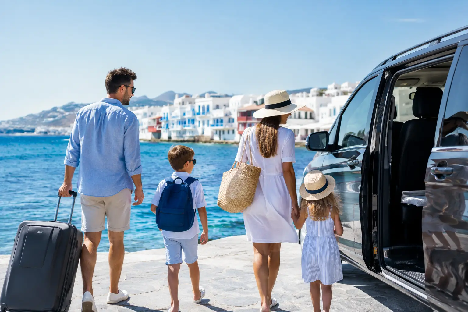 Best Mykonos Family Transport Options for Easy Days