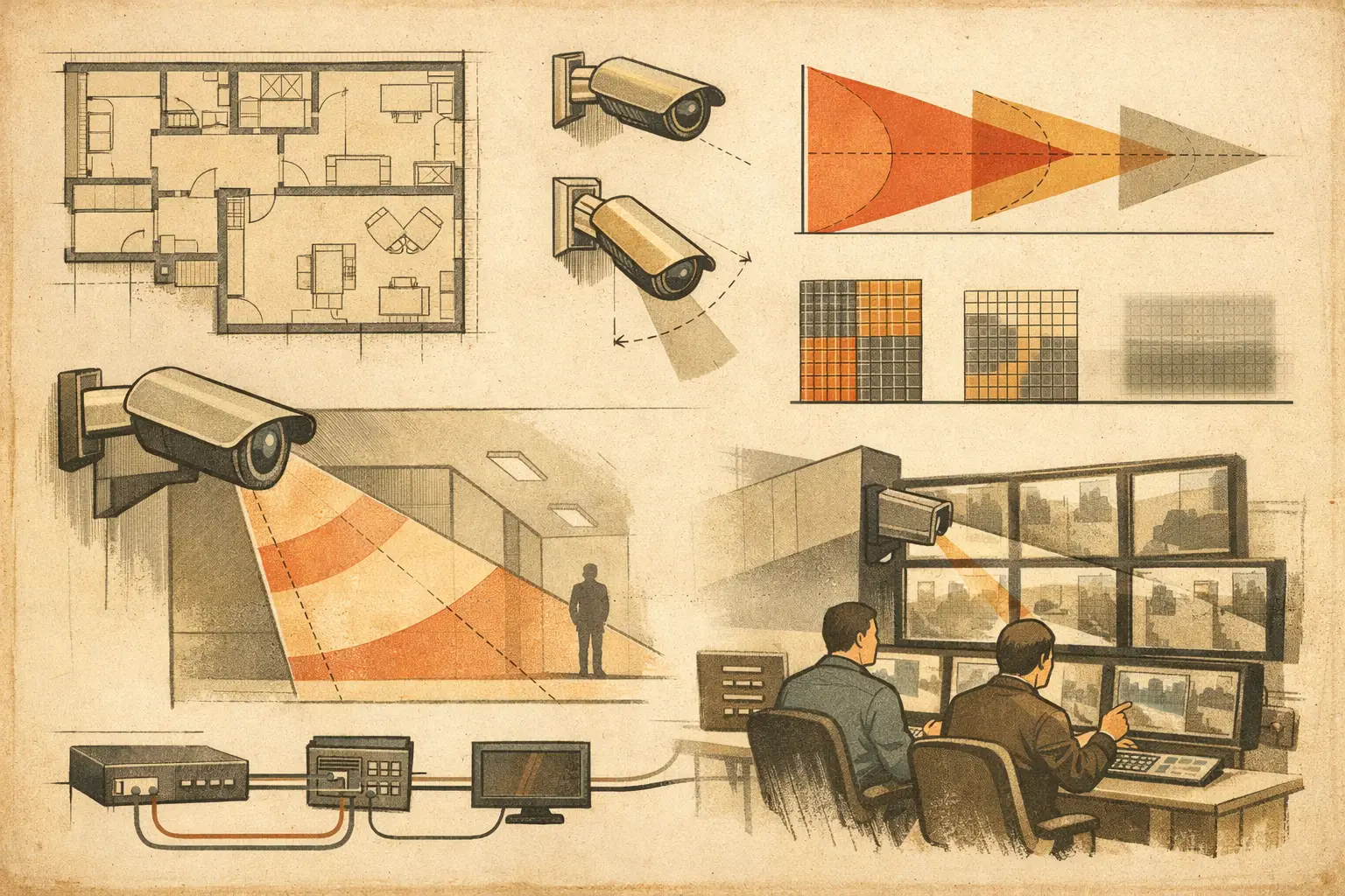 Security Camera Tilt Angle Calculator Guide