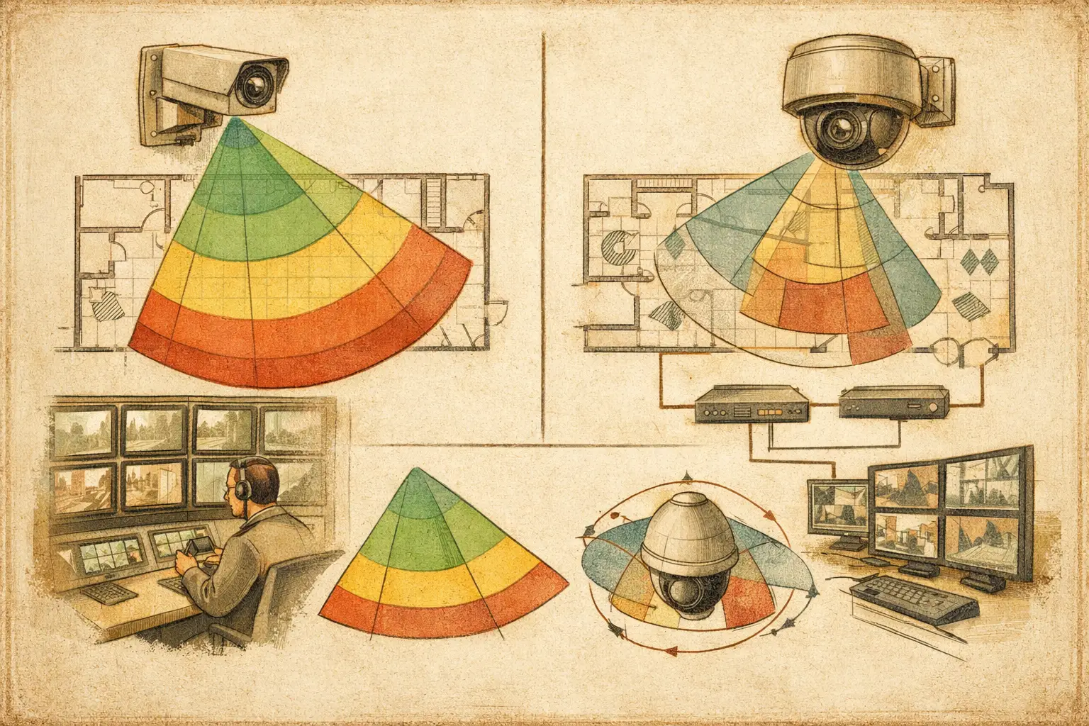 Fixed Versus PTZ Cameras: Design Trade-Offs