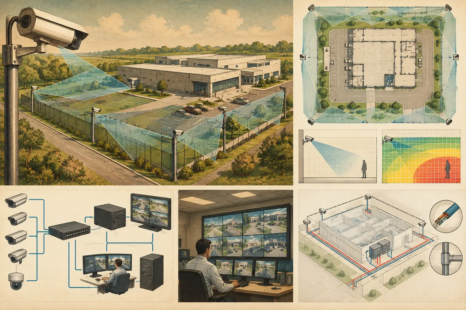 Perimeter Surveillance Planning Guide for CCTV