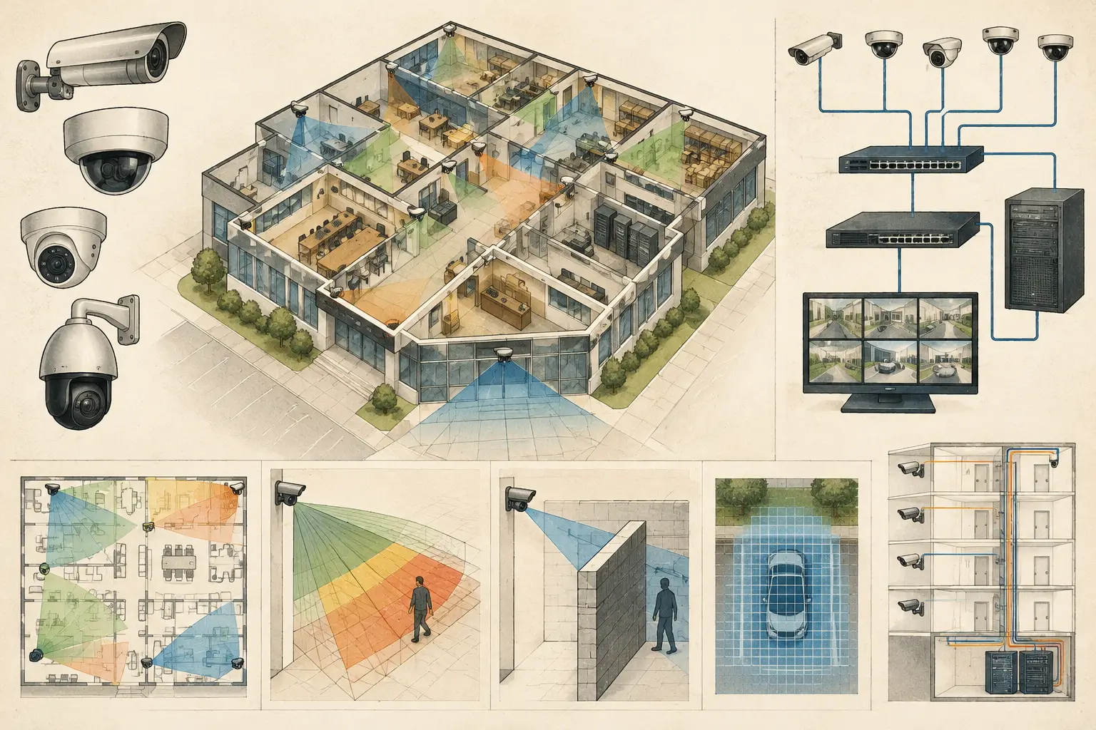 CCTV Network Topology Guide for Video Systems