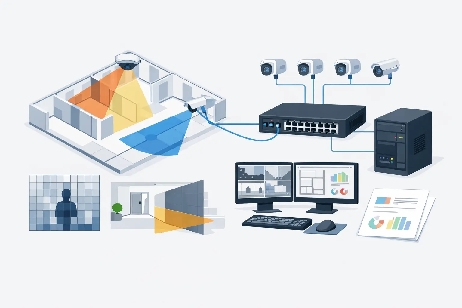 How to Size CCTV Switches for Real Projects