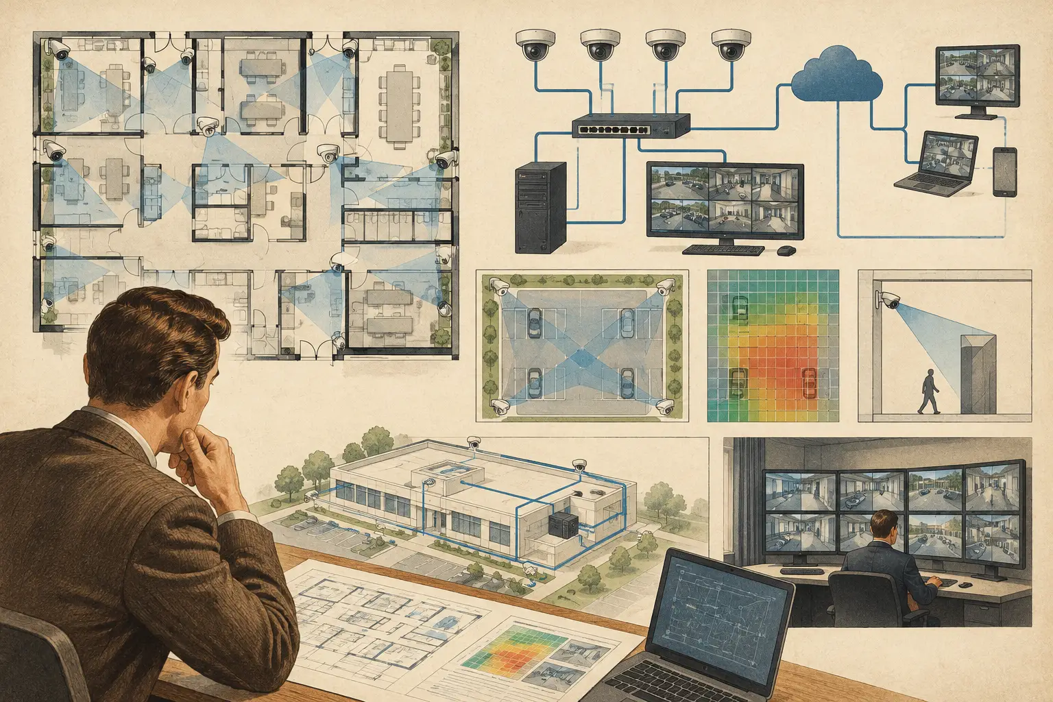 Network Topology Design Review for CCTV Projects