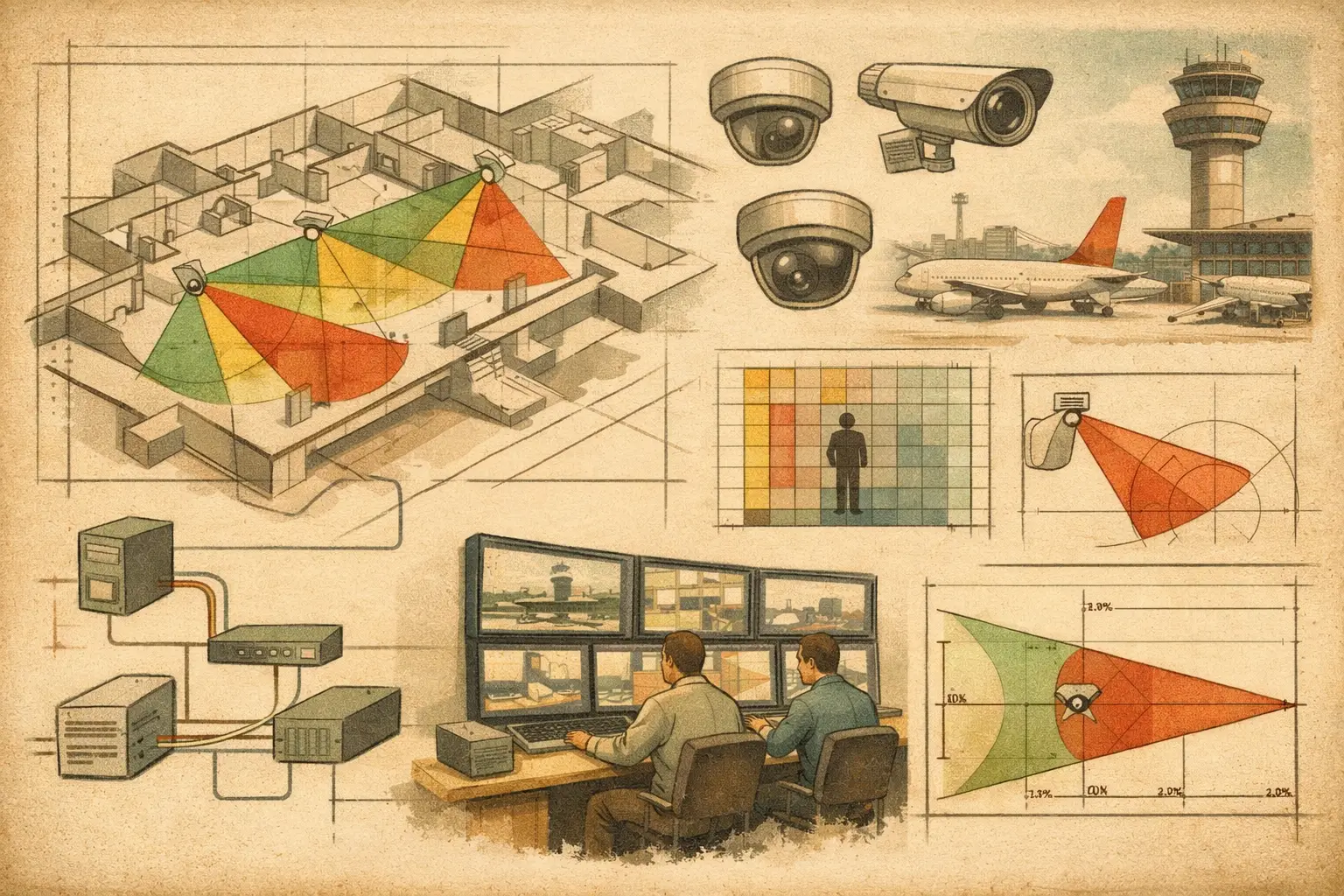 Airport Camera Planning Guide for CCTV Design