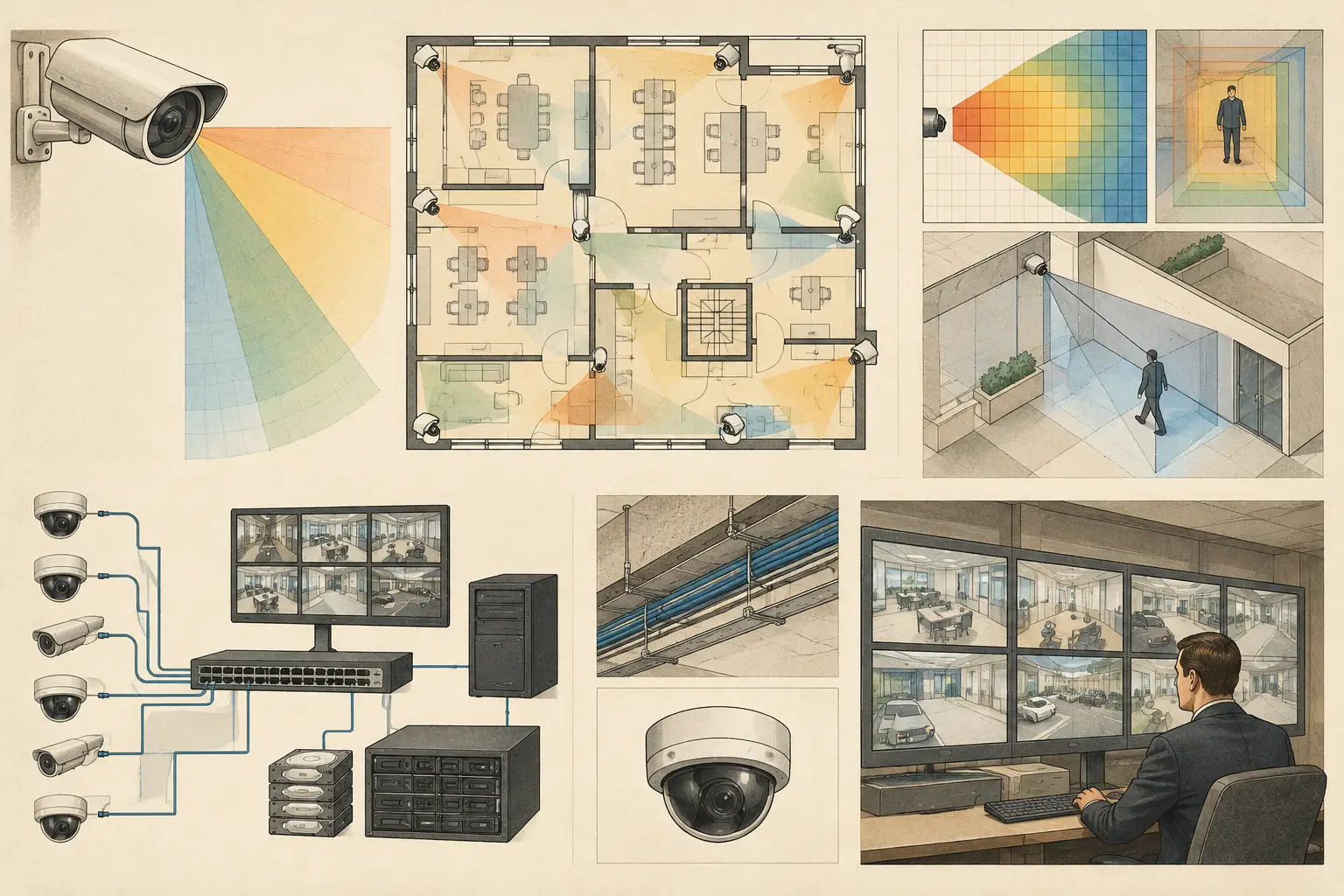 How to Calculate CCTV Storage for a Project