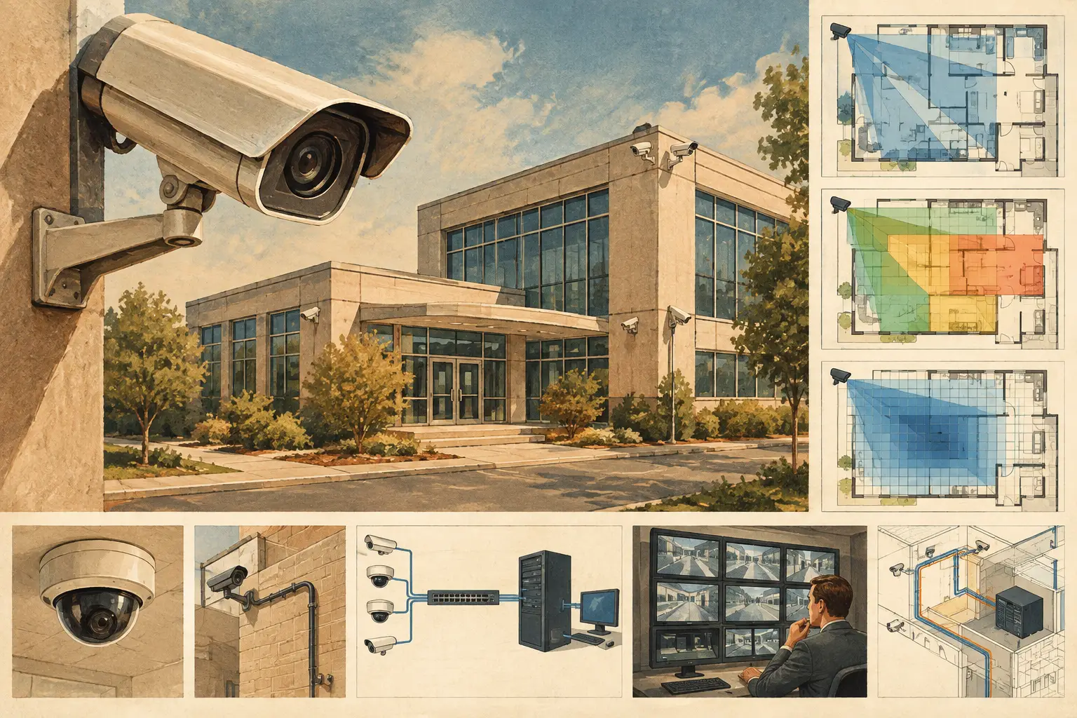 Physical Security Trends Reshaping CCTV Design
