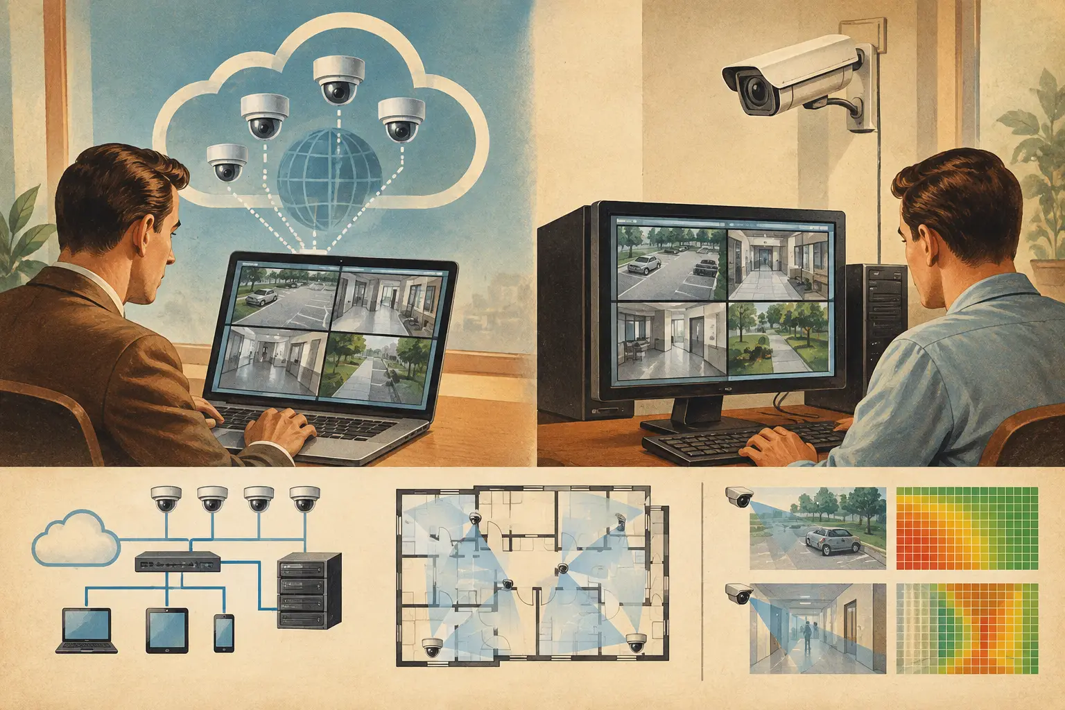 Cloud Versus Desktop CCTV Tools Compared