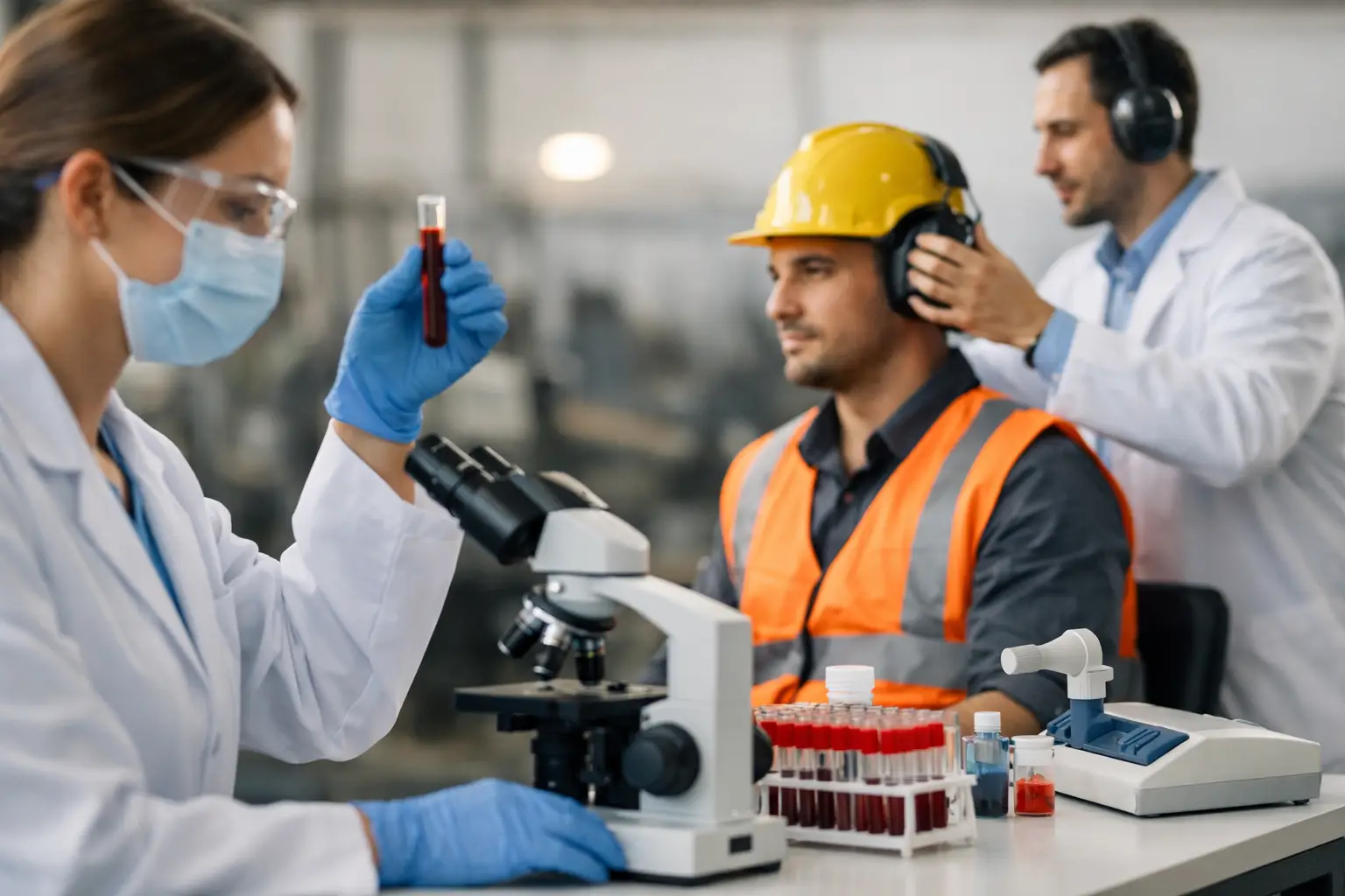 Pruebas de laboratorio ocupacional en empresas