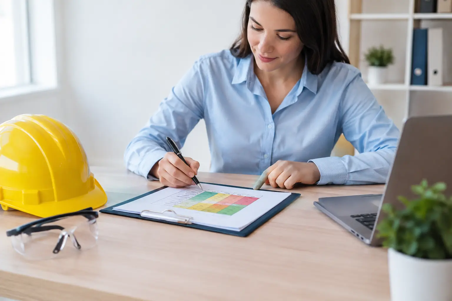 Cómo diseñar una matriz de salud laboral
