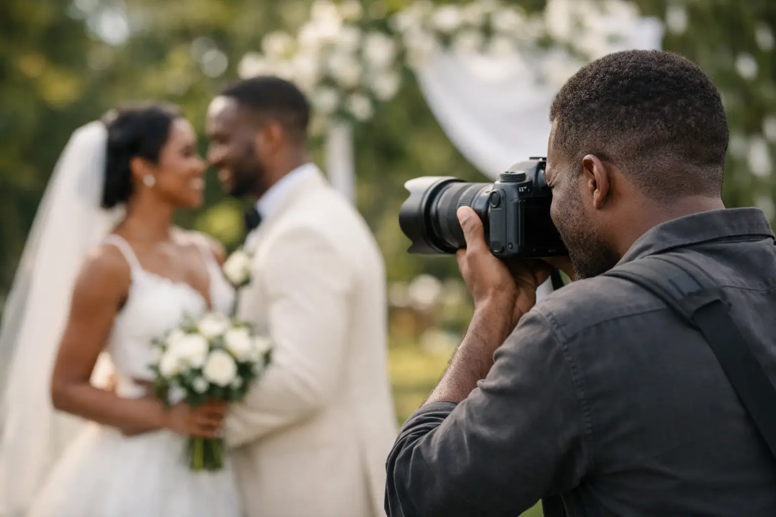 Choisir un photographe mariage à Lubumbashi