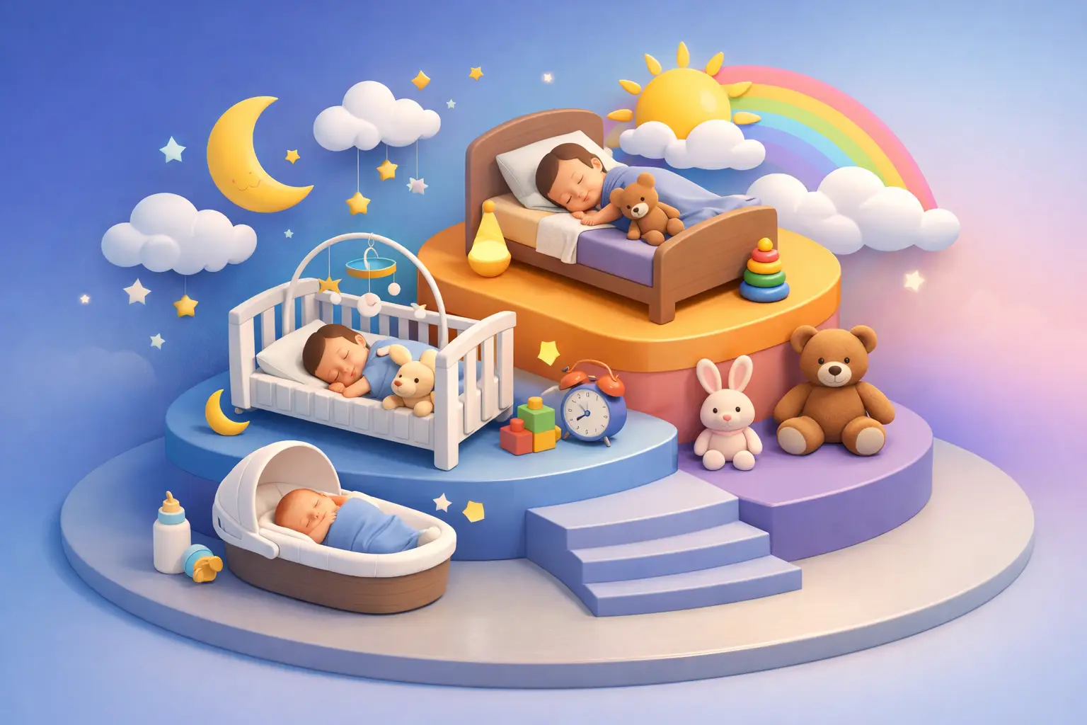 Newborn Sleep Needs by Age for the First Year