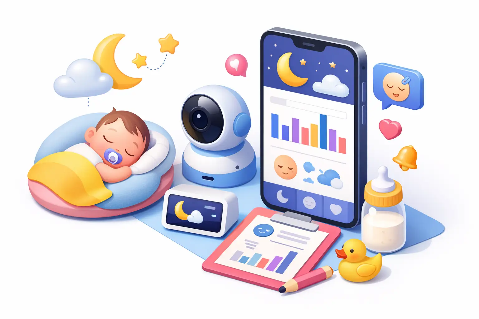 How a Baby Sleep Log App Helps