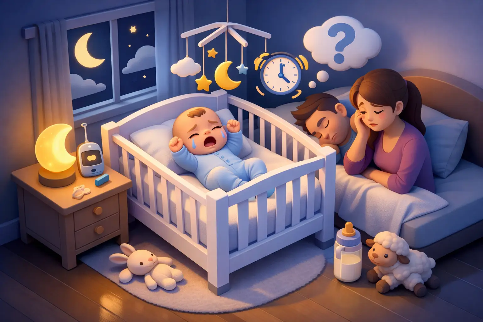 Why Does Baby Wake Hourly? Causes and Help