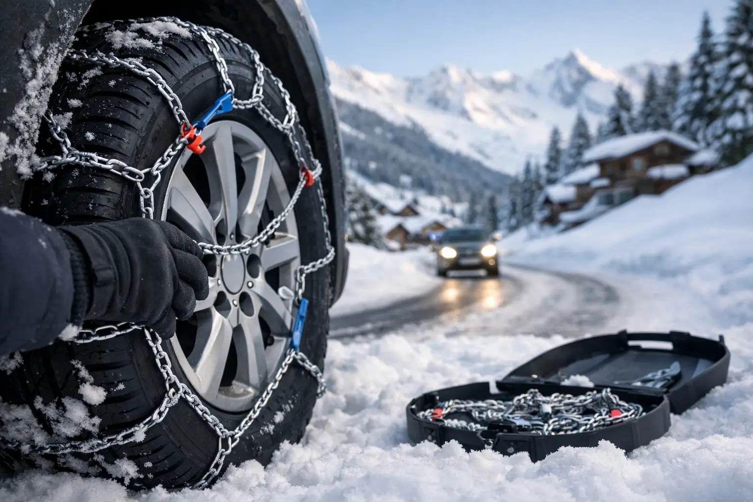 Courchevel Snow Chain Requirements for Winter
