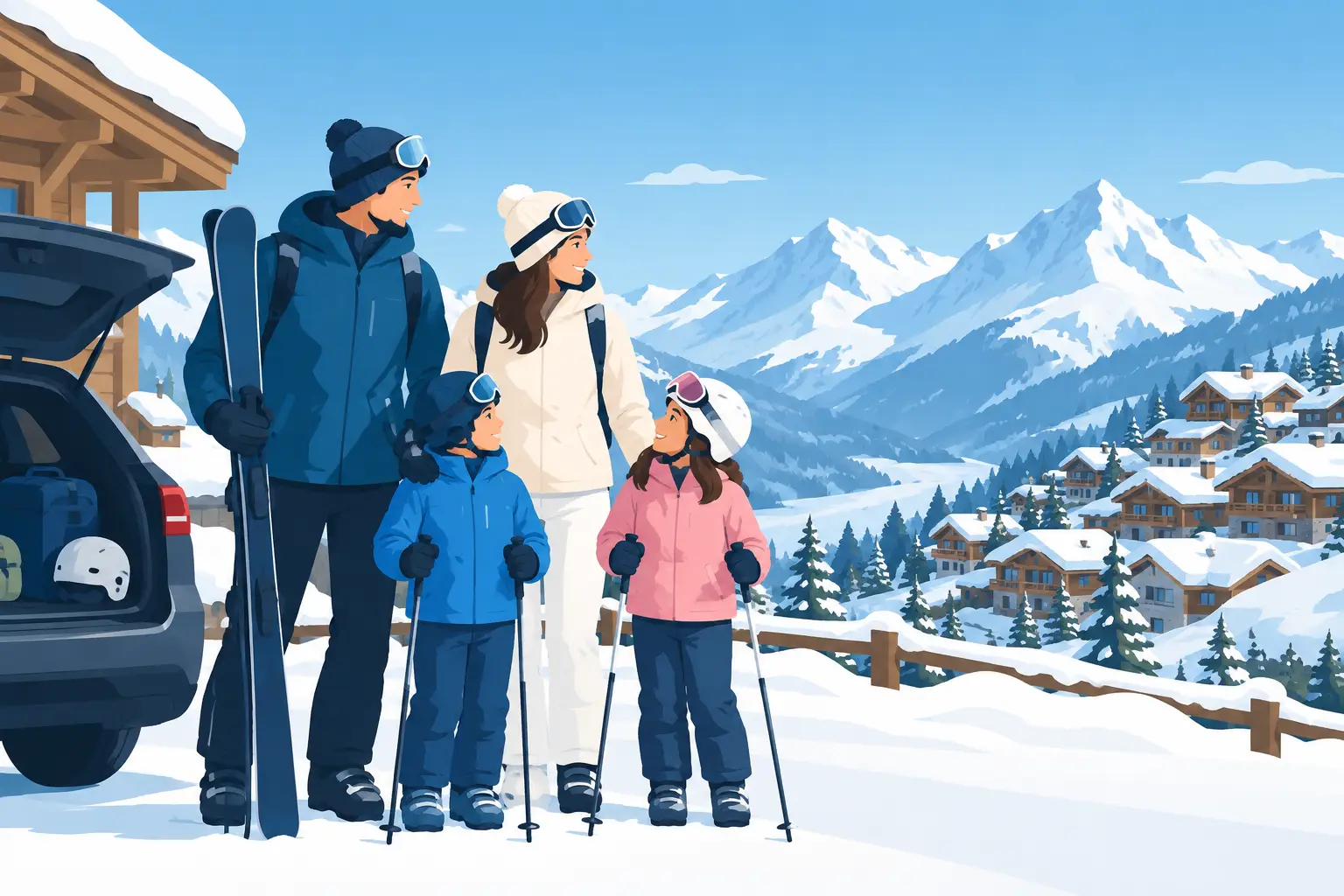Courchevel Family Travel Checklist for Ski Days