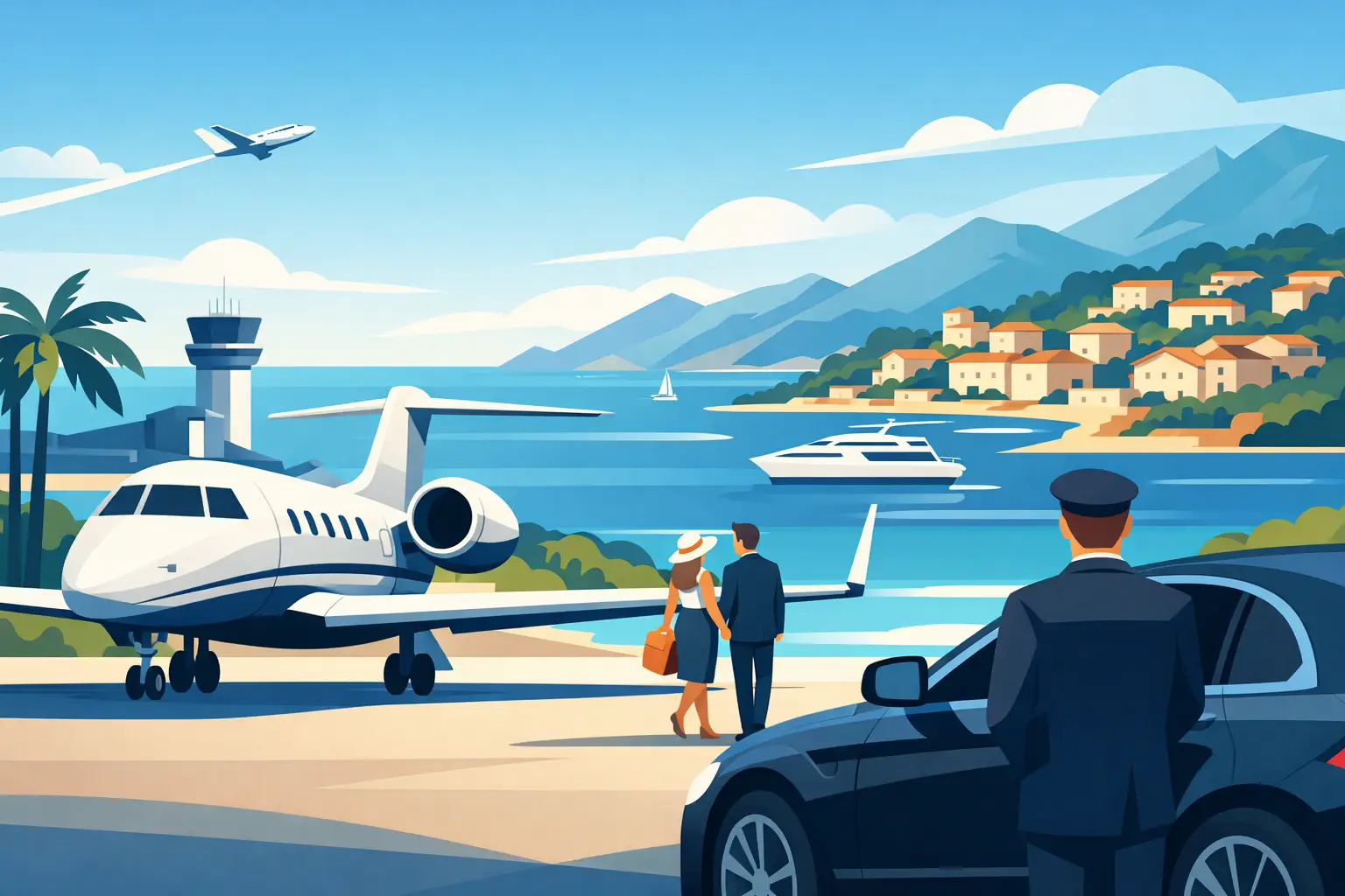 Private Jet Arrivals on the French Riviera