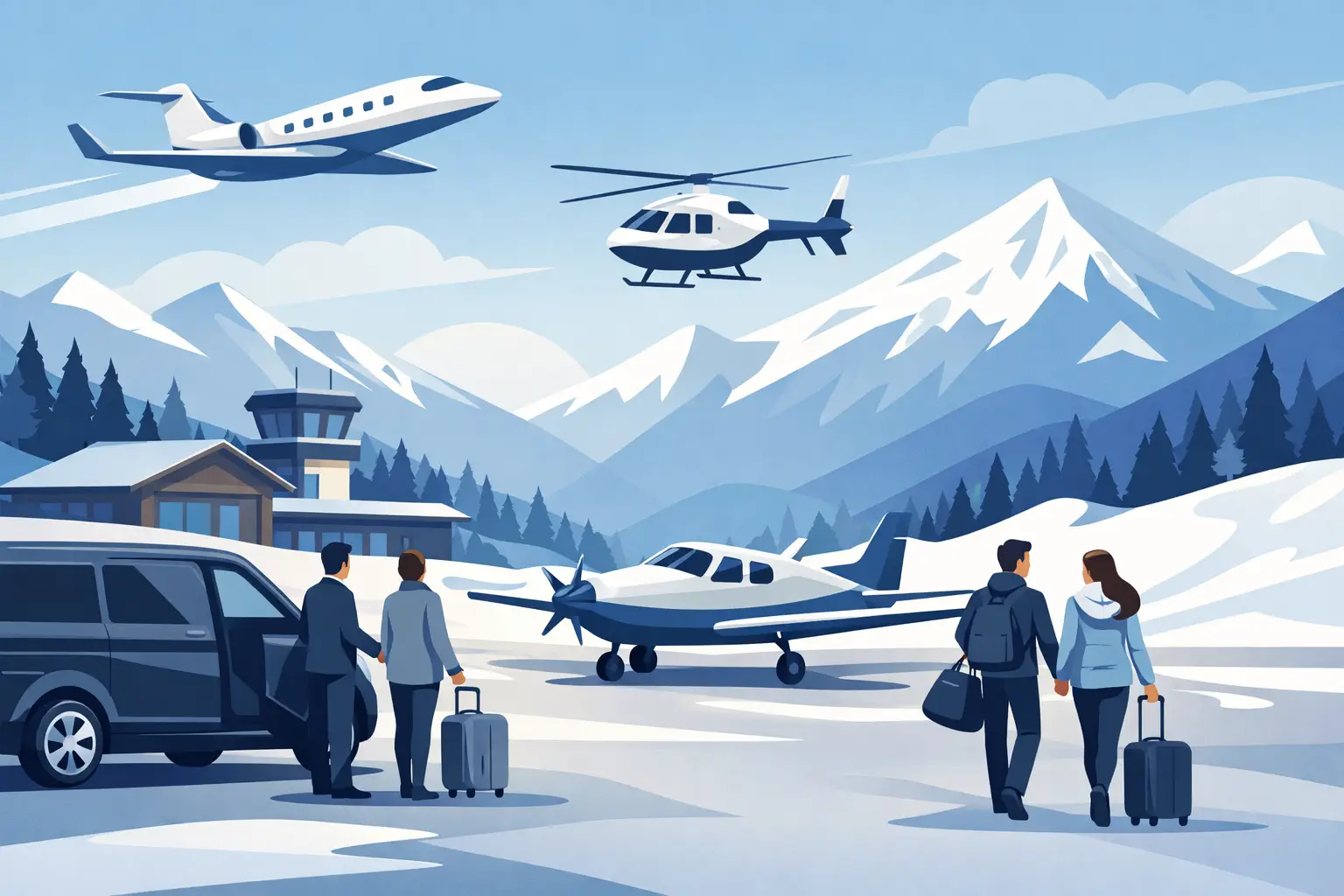 Courchevel Altiport Transfer Service Explained