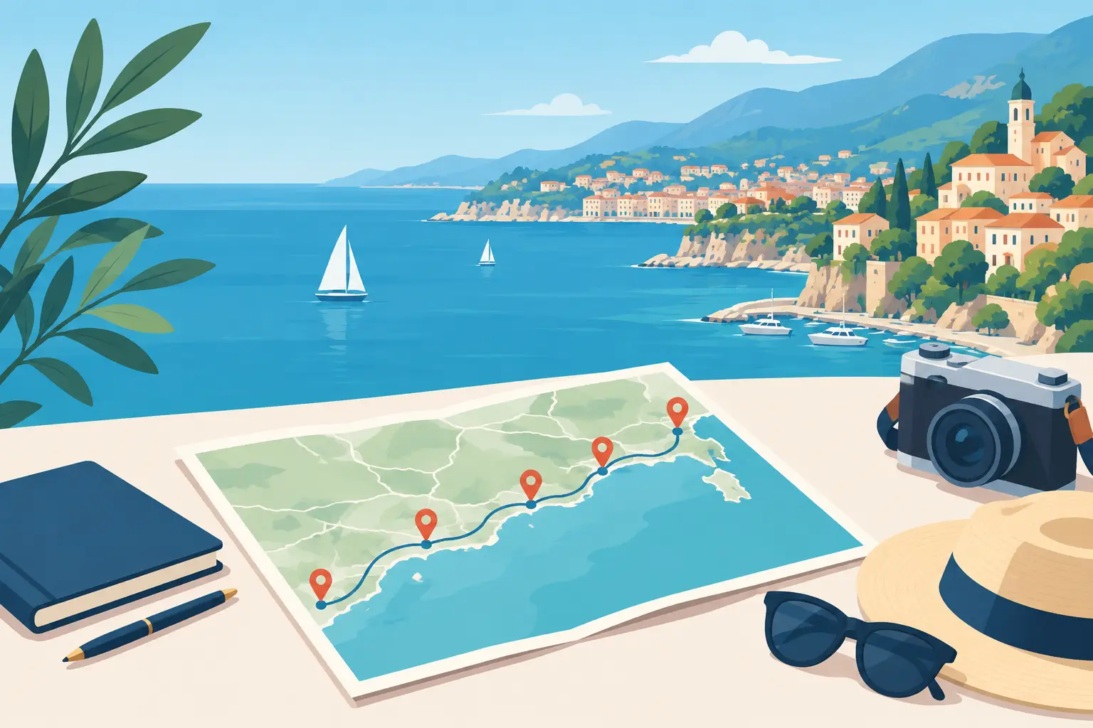 How to Arrange a Riviera Multi Stop Itinerary