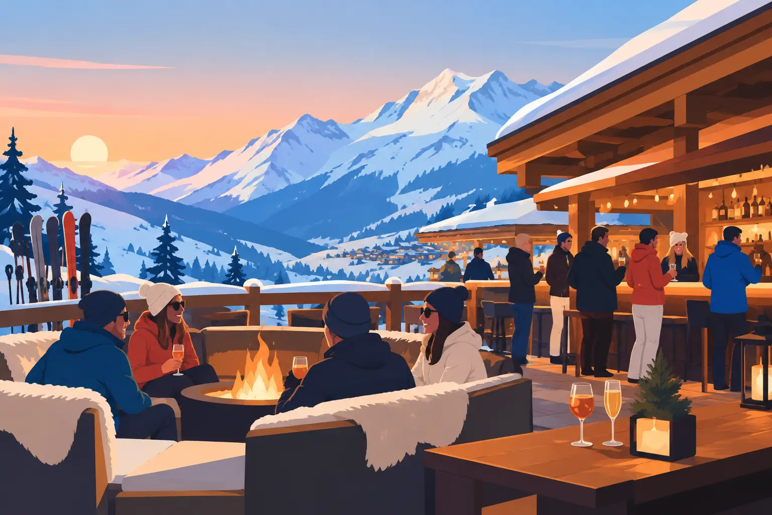 Courchevel Apres Ski Venues for Every Mood