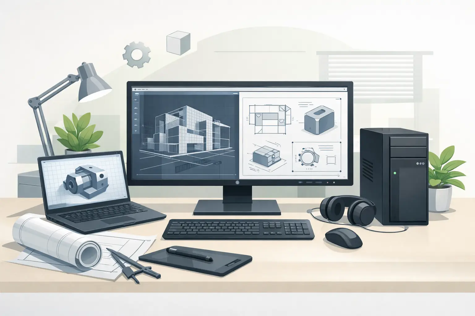 Pracovná stanica na CAD programy bez omylov