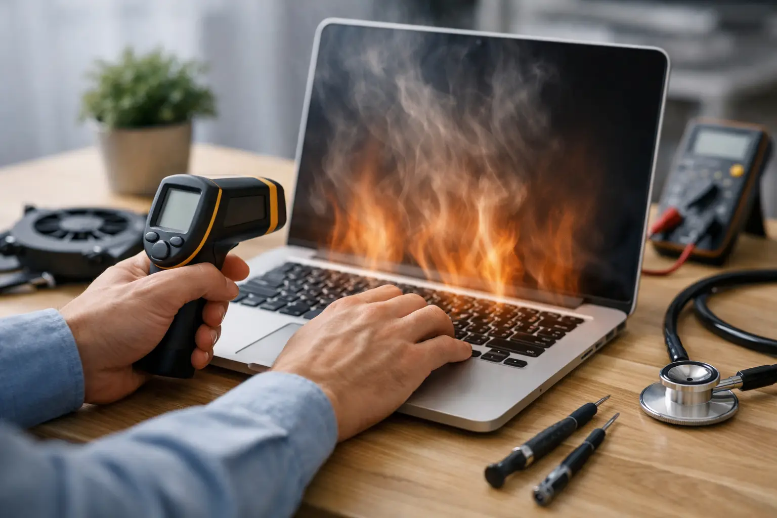 How to Diagnose Laptop Overheating Safely
