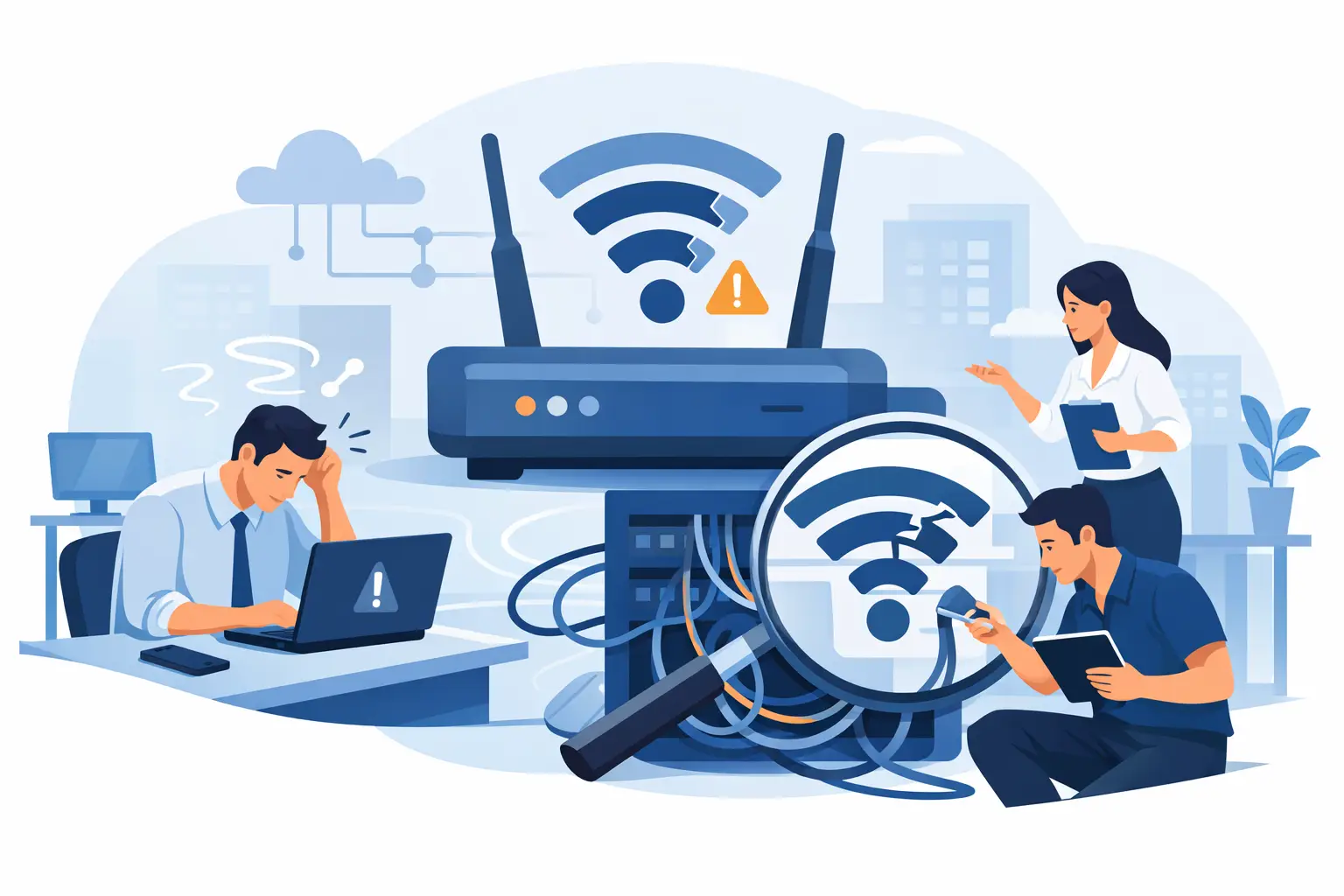 WiFi Problems in Office? Fix the Real Cause